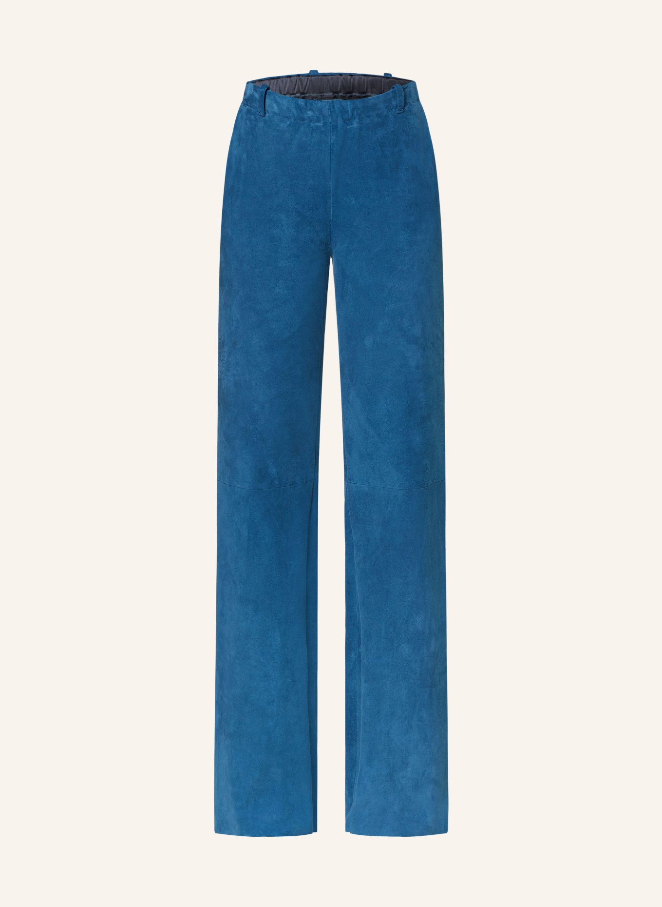 STOULS Leather pants OSWALD, Color: BLUE (Image 1)