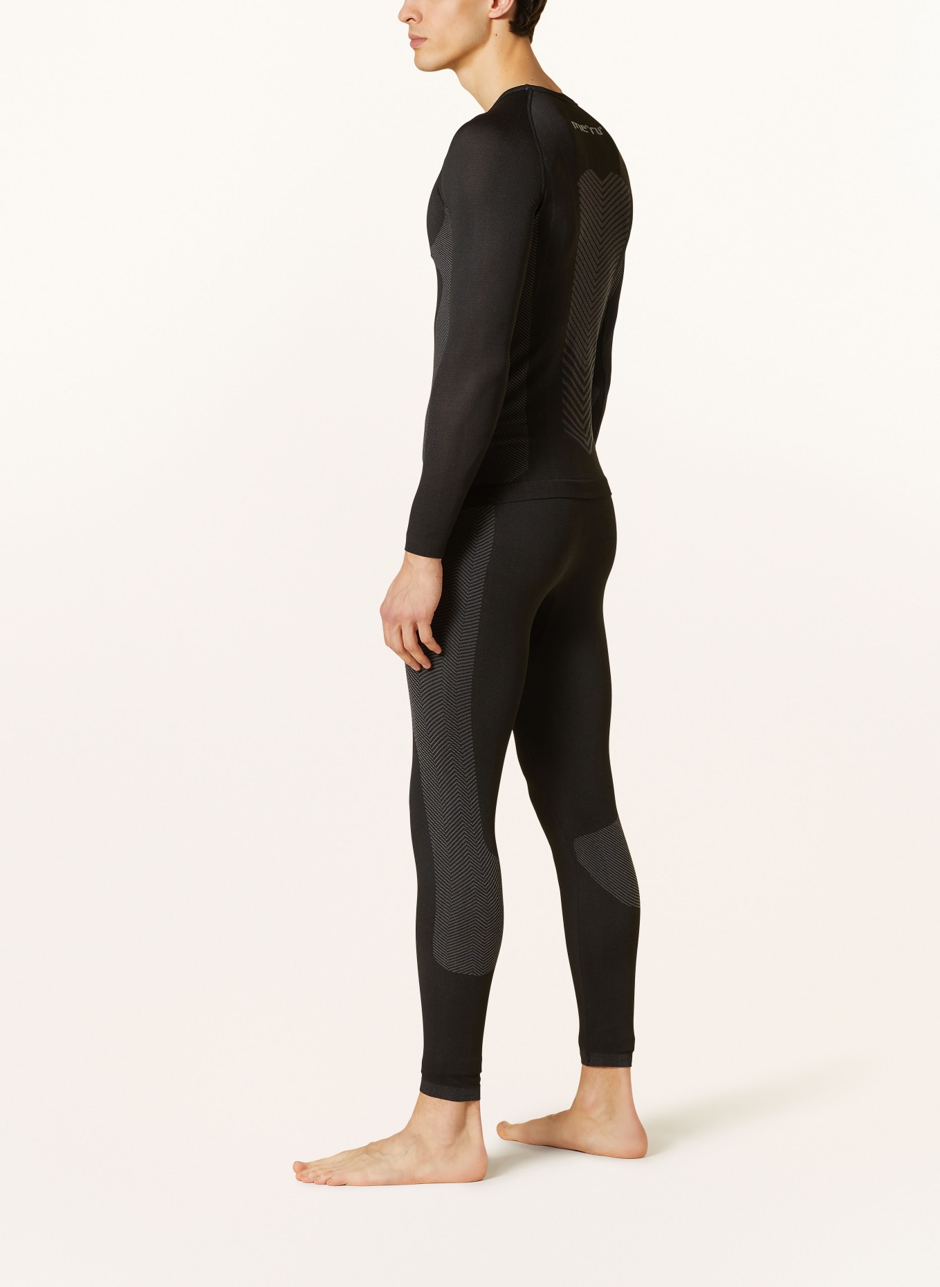 me°ru' Functional underwear trousers ANVIK, Color: GRAY/ BLACK (Image 4)