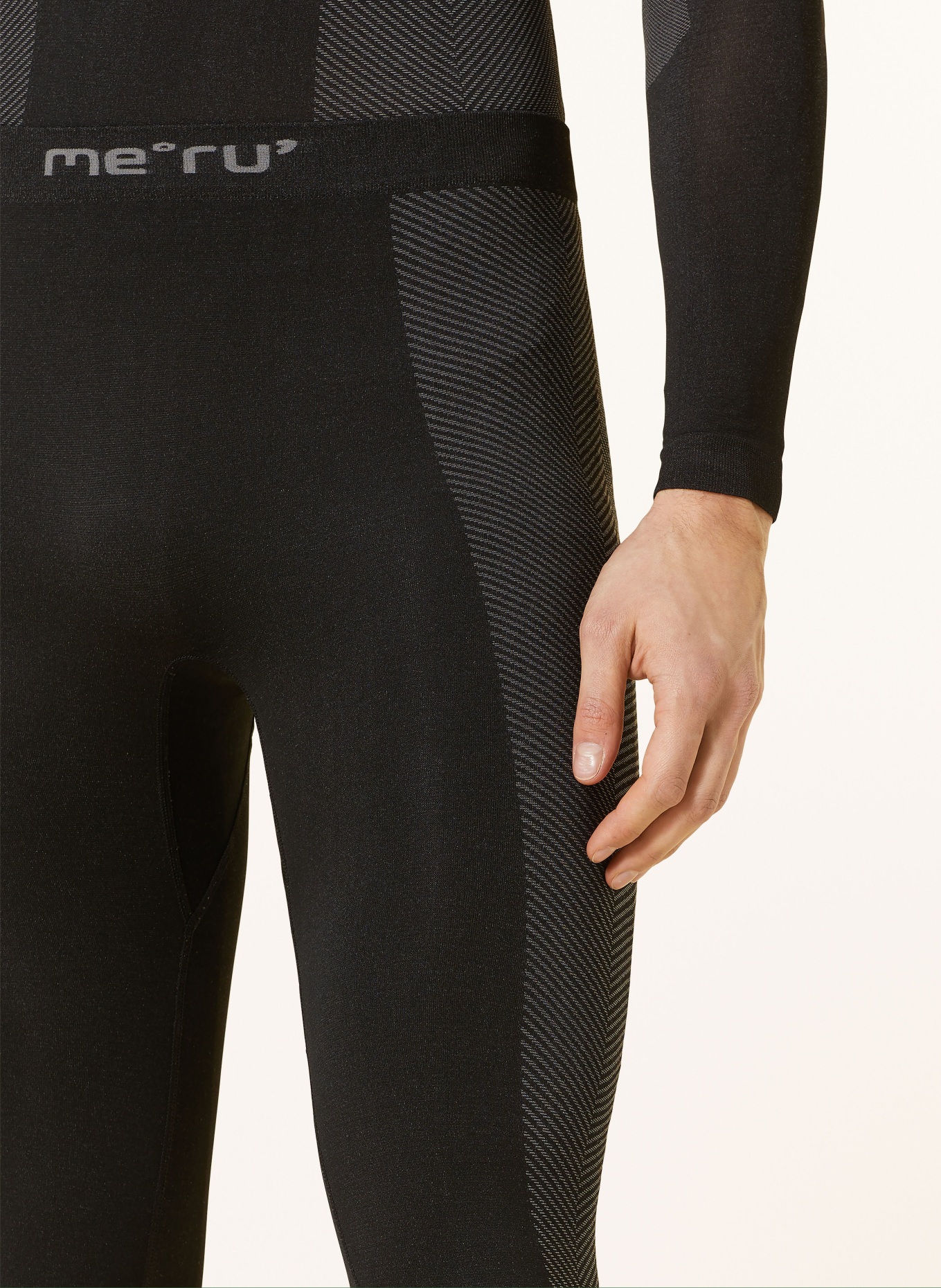 me°ru' Functional underwear trousers ANVIK, Color: GRAY/ BLACK (Image 5)