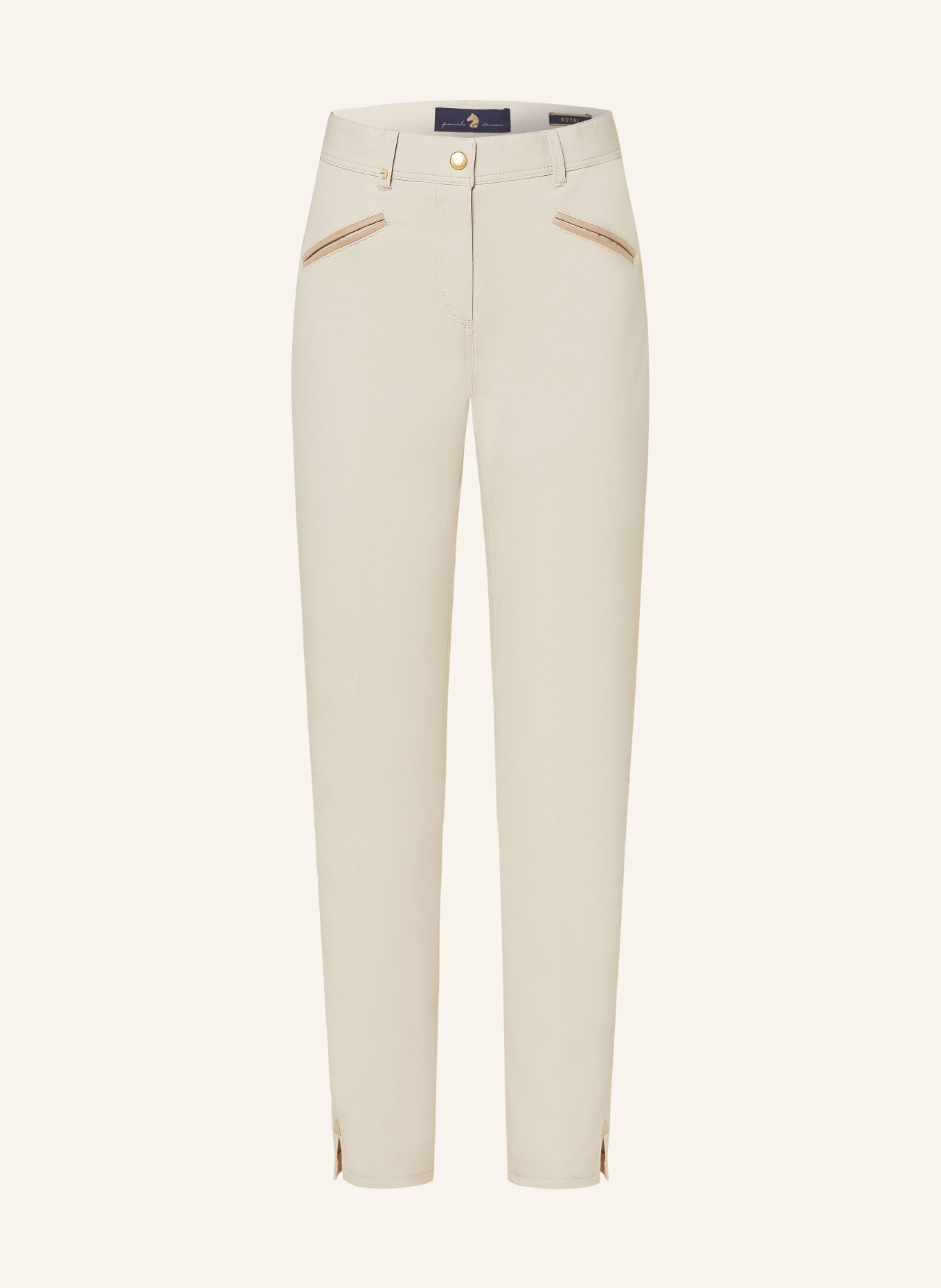 pamela henson Trousers ROYAL, Color: CREAM (Image 1)