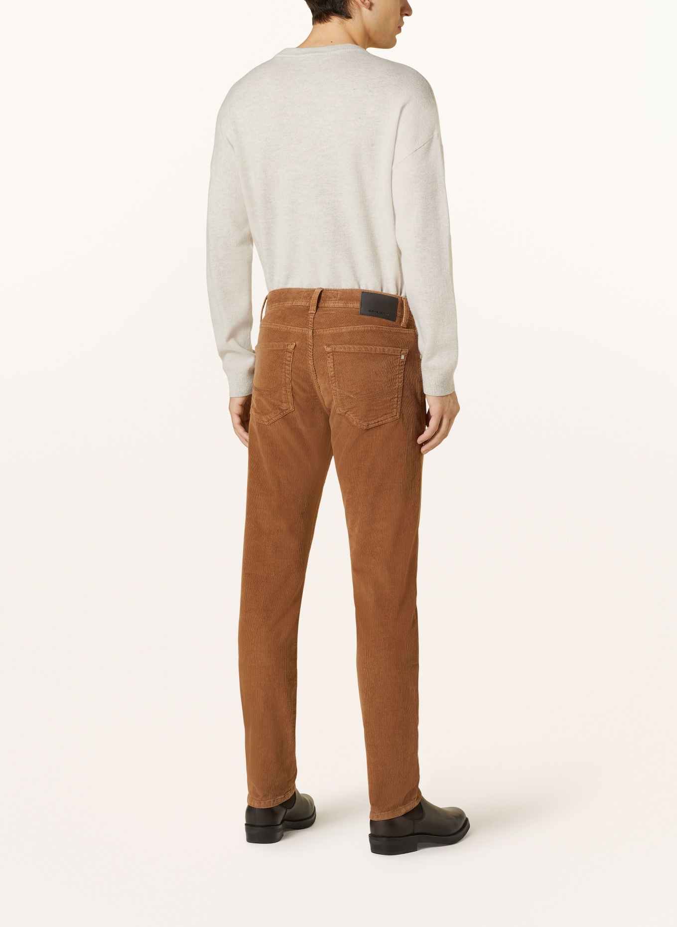 pierre cardin Corduroy trousers LYON tapered fit, Color: 8215 Chipmunk (Image 3)