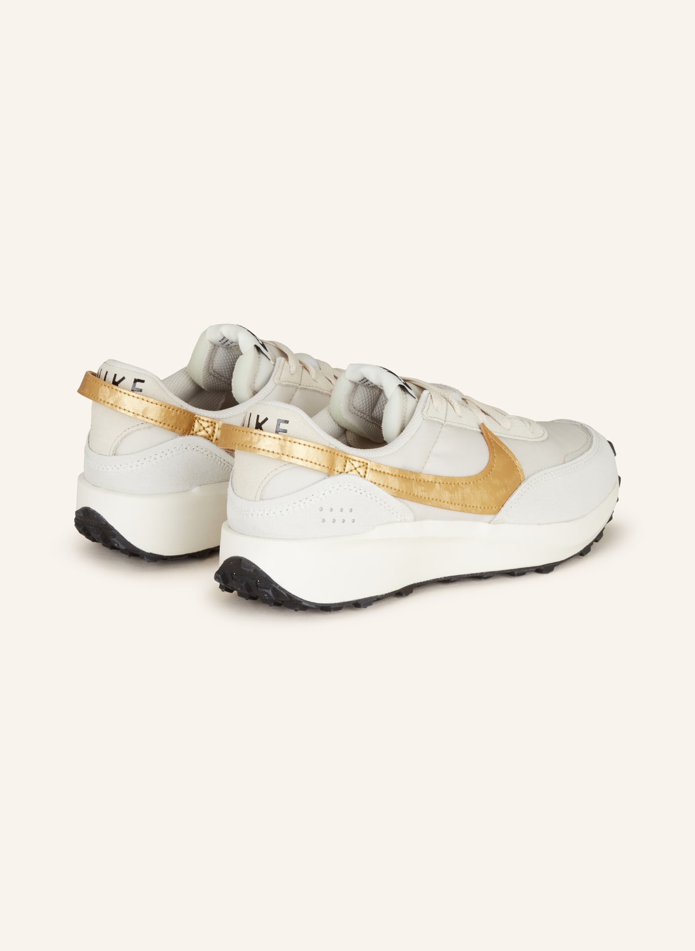 Nike Sneakers WAFFLE DEBUT, Color: LIGHT GRAY/ GOLD (Image 2)