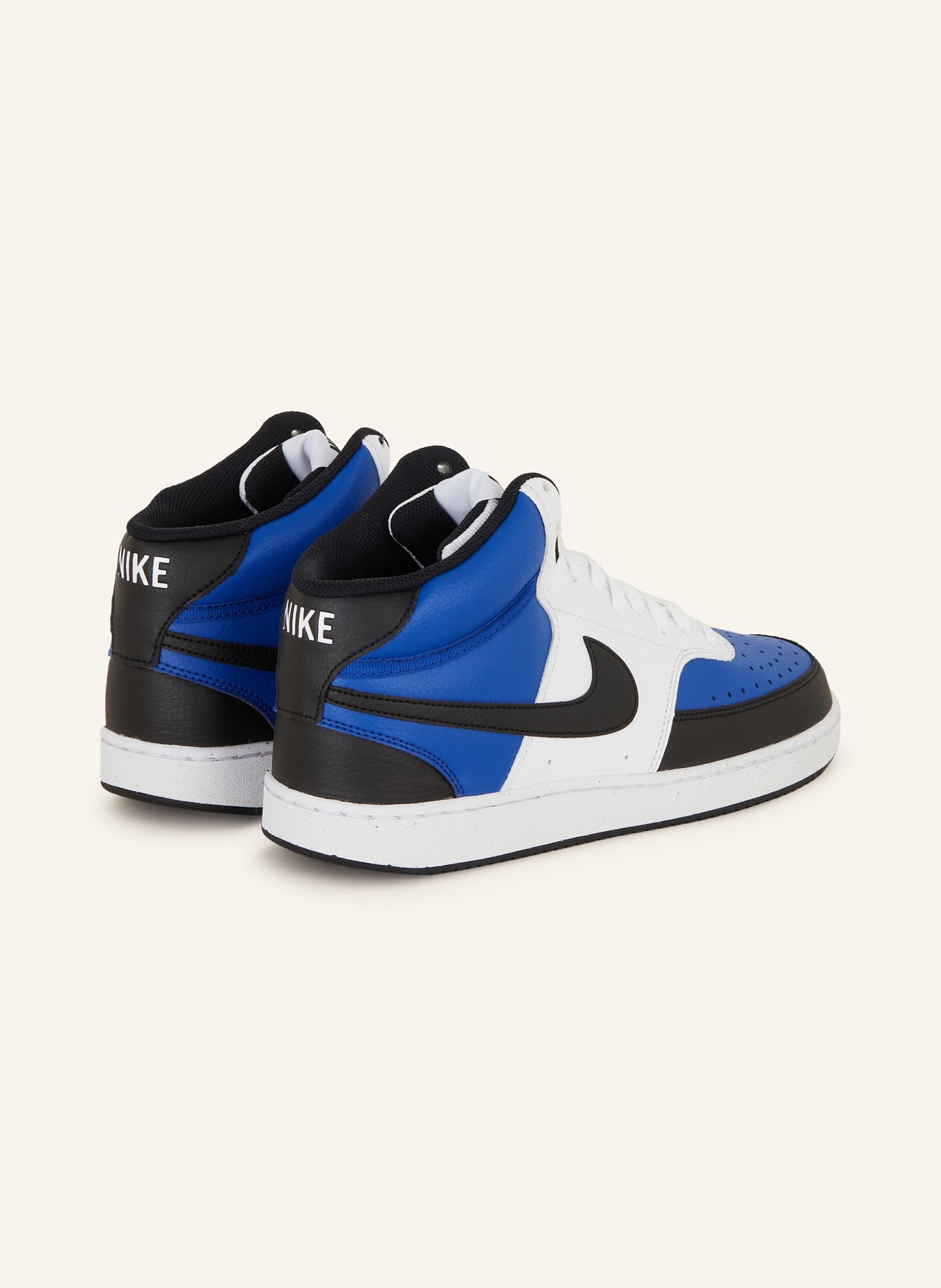 Nike High-top sneakers NIKE COURT VISION, Color: BLUE/ WHITE/ BLACK (Image 2)