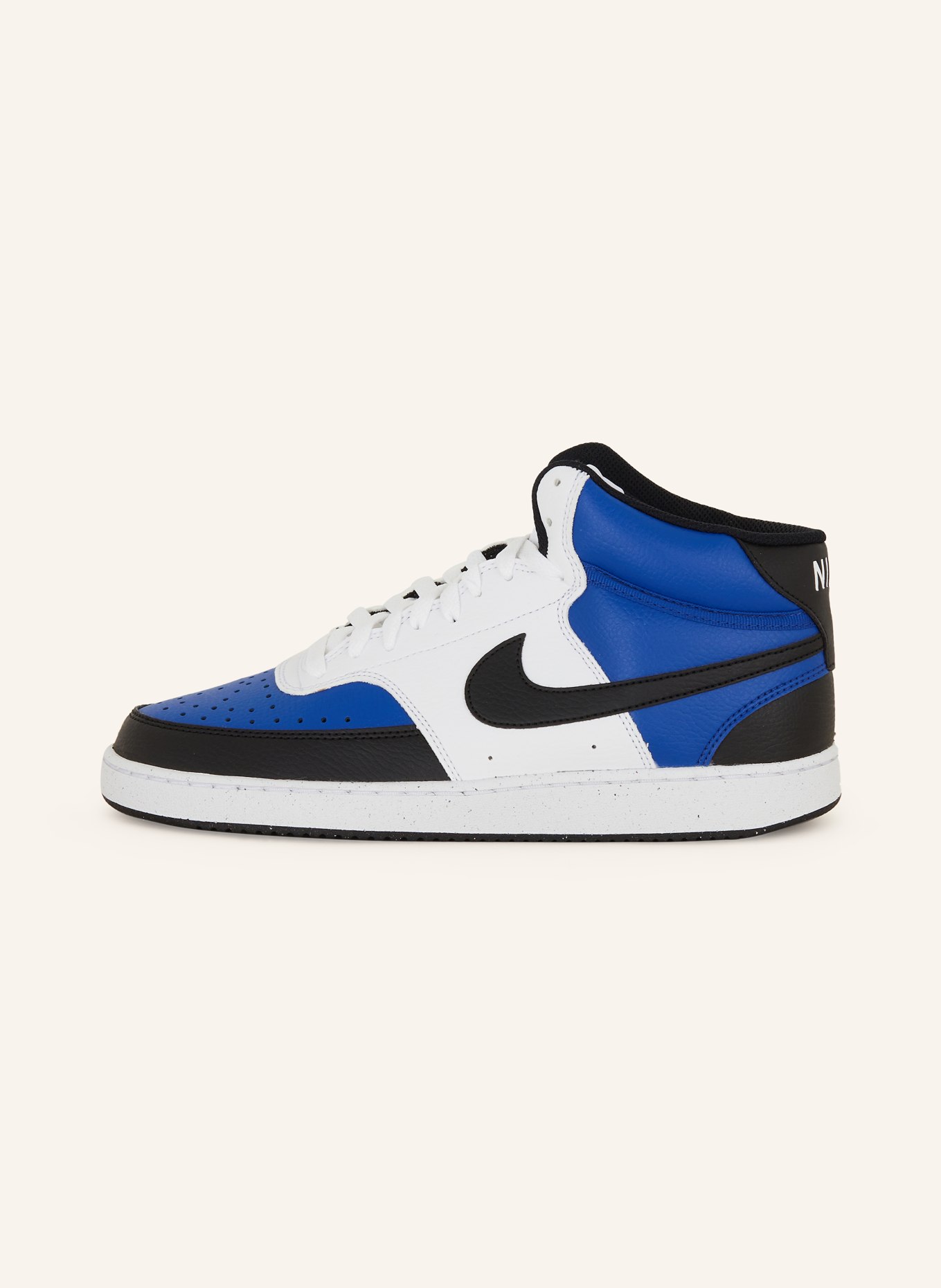 Nike High-top sneakers NIKE COURT VISION, Color: BLUE/ WHITE/ BLACK (Image 4)