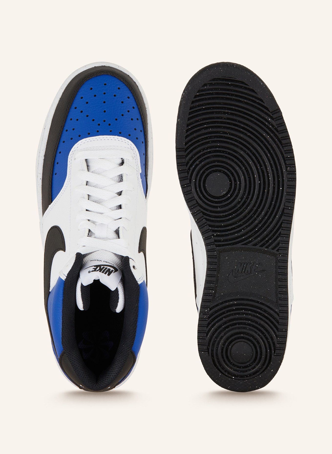 Nike High-top sneakers NIKE COURT VISION, Color: BLUE/ WHITE/ BLACK (Image 5)