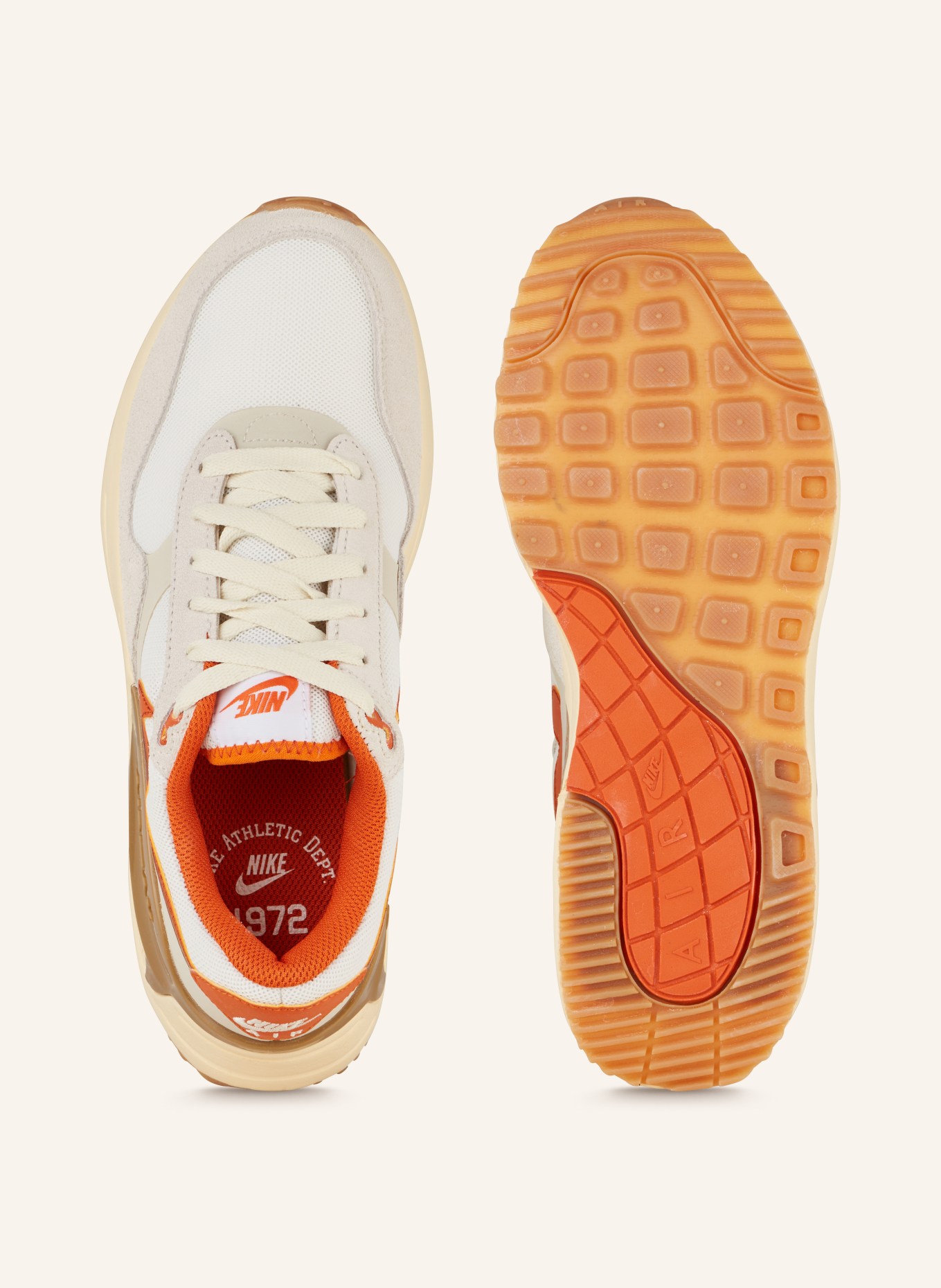 Nike air max orange weiß hot sale