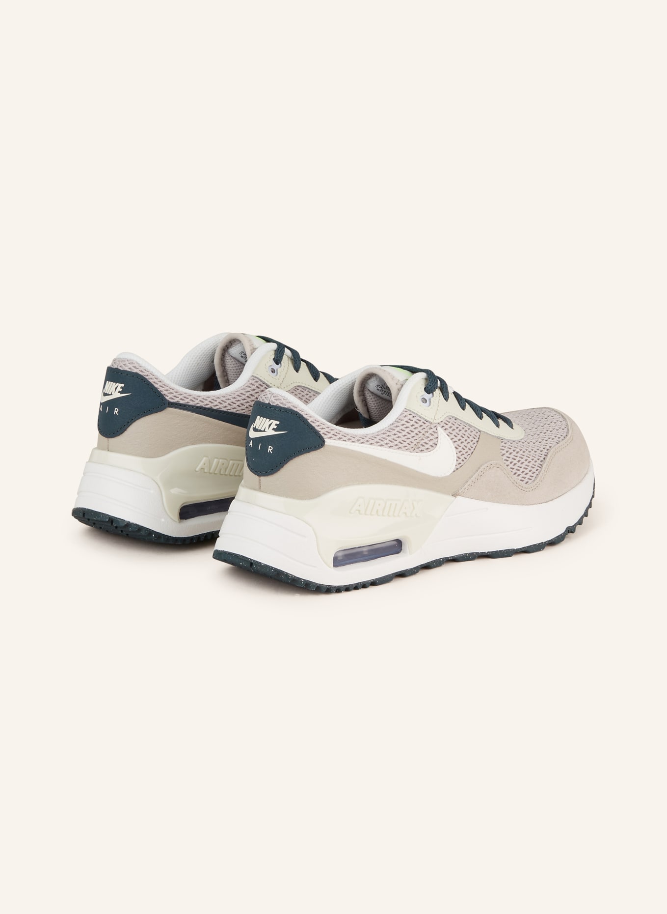 Nike Sneaker AIR MAX SYSTM, Farbe: HELLGRAU/ PETROL (Bild 2)