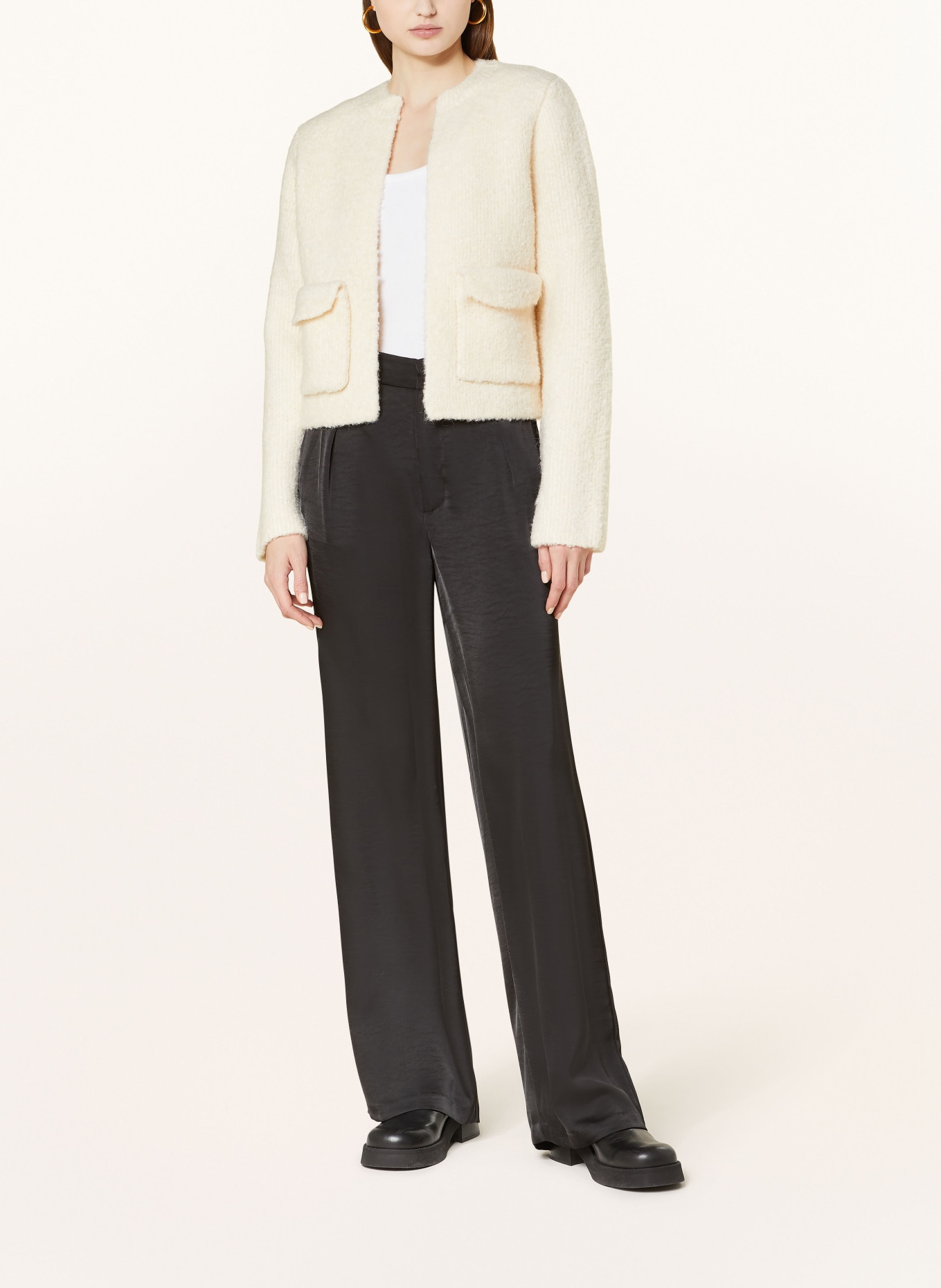gina tricot Knit cardigan, Color: WHITE (Image 2)