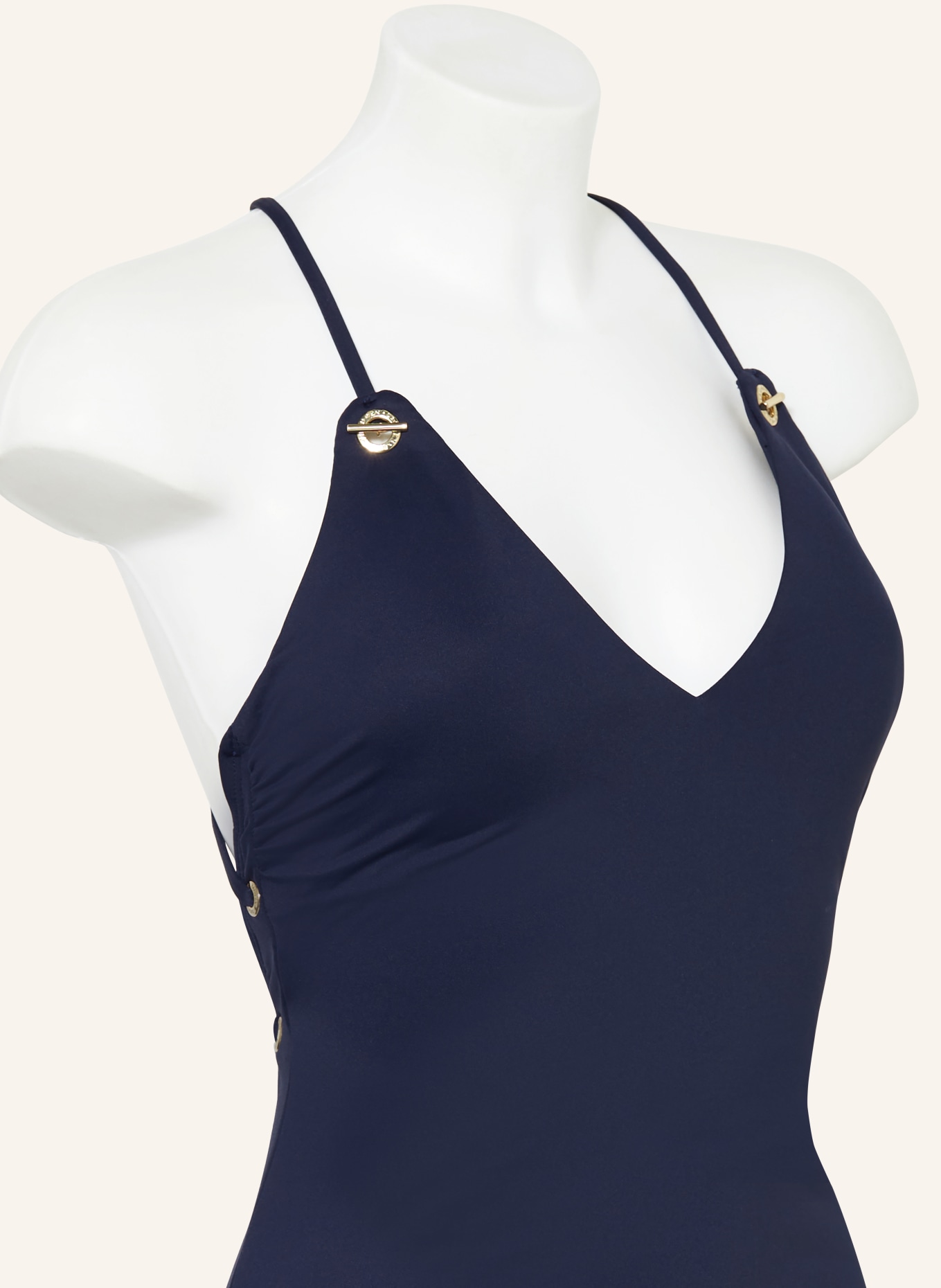 LAUREN RALPH LAUREN Swimsuit BEACH CLUB SOLIDS, Color: DARK BLUE (Image 4)