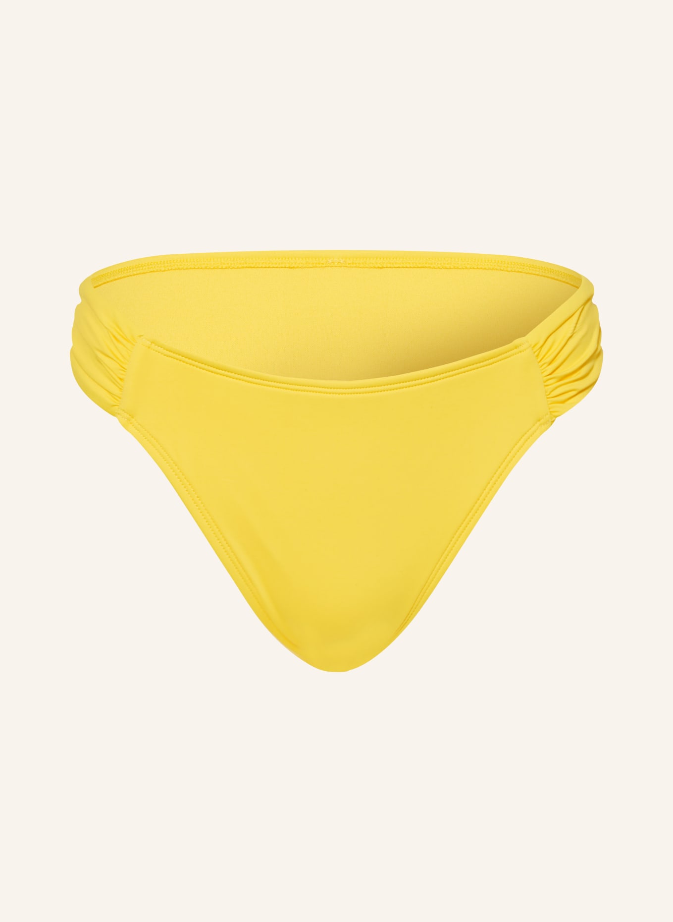 LAUREN RALPH LAUREN Basic bikini bottoms BEACH CLUB SOLIDS, Color: YELLOW (Image 1)