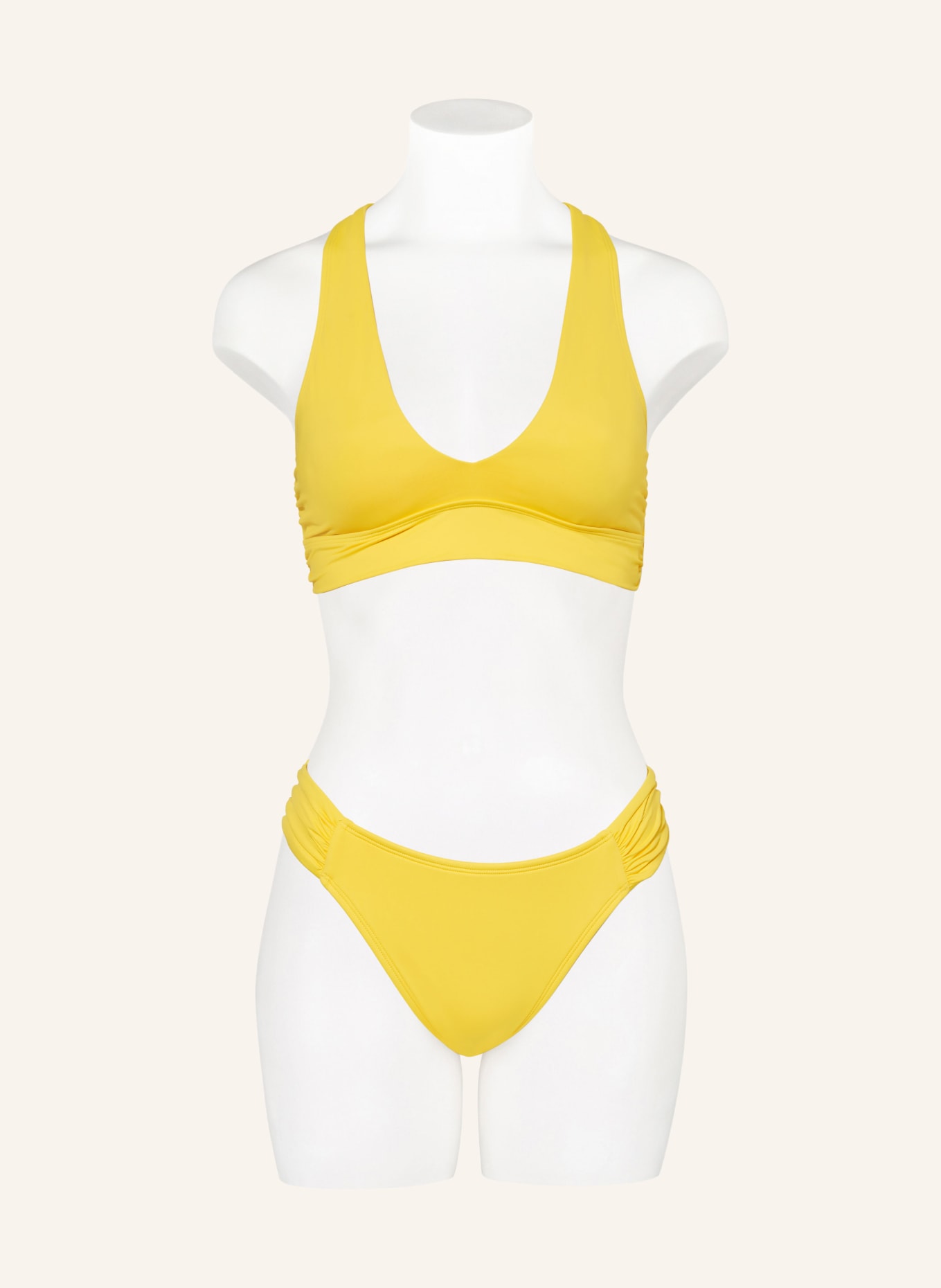 LAUREN RALPH LAUREN Basic-Bikini-Hose BEACH CLUB SOLIDS, Farbe: GELB (Bild 2)