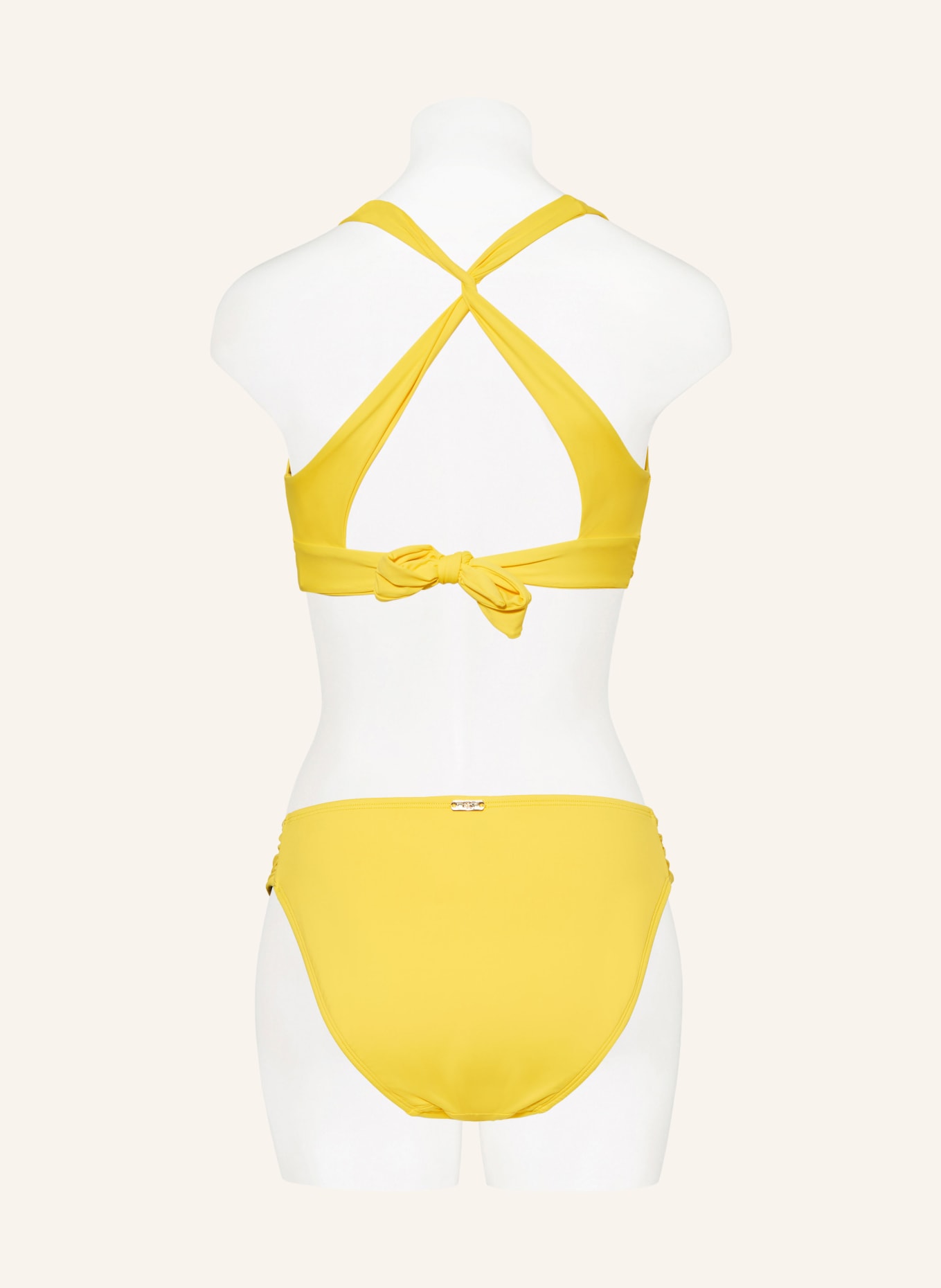 LAUREN RALPH LAUREN Basic bikini bottoms BEACH CLUB SOLIDS, Color: YELLOW (Image 3)