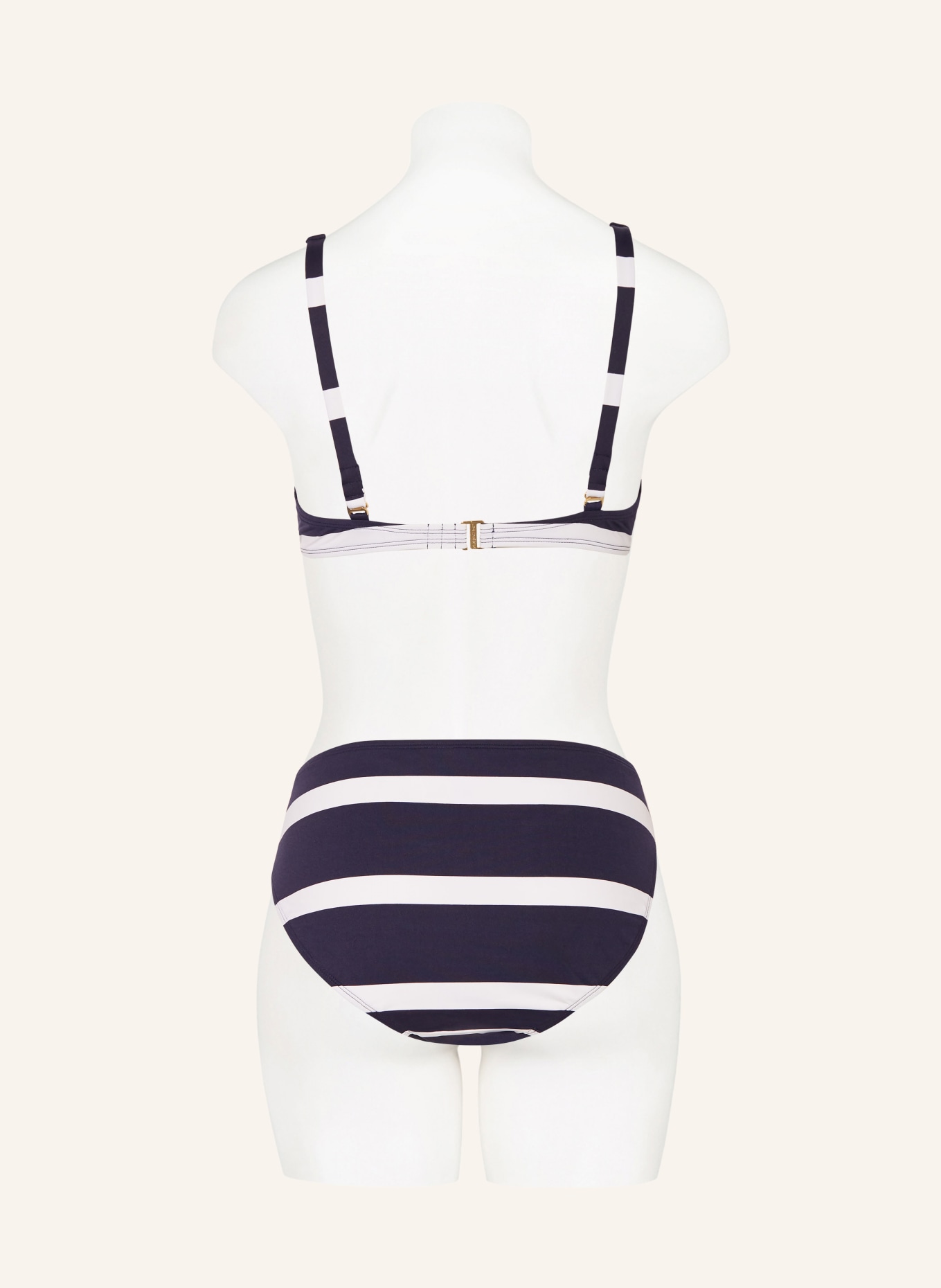 LAUREN RALPH LAUREN Bralette bikini top MARINER STRIPE, Color: DARK BLUE/ WHITE (Image 3)