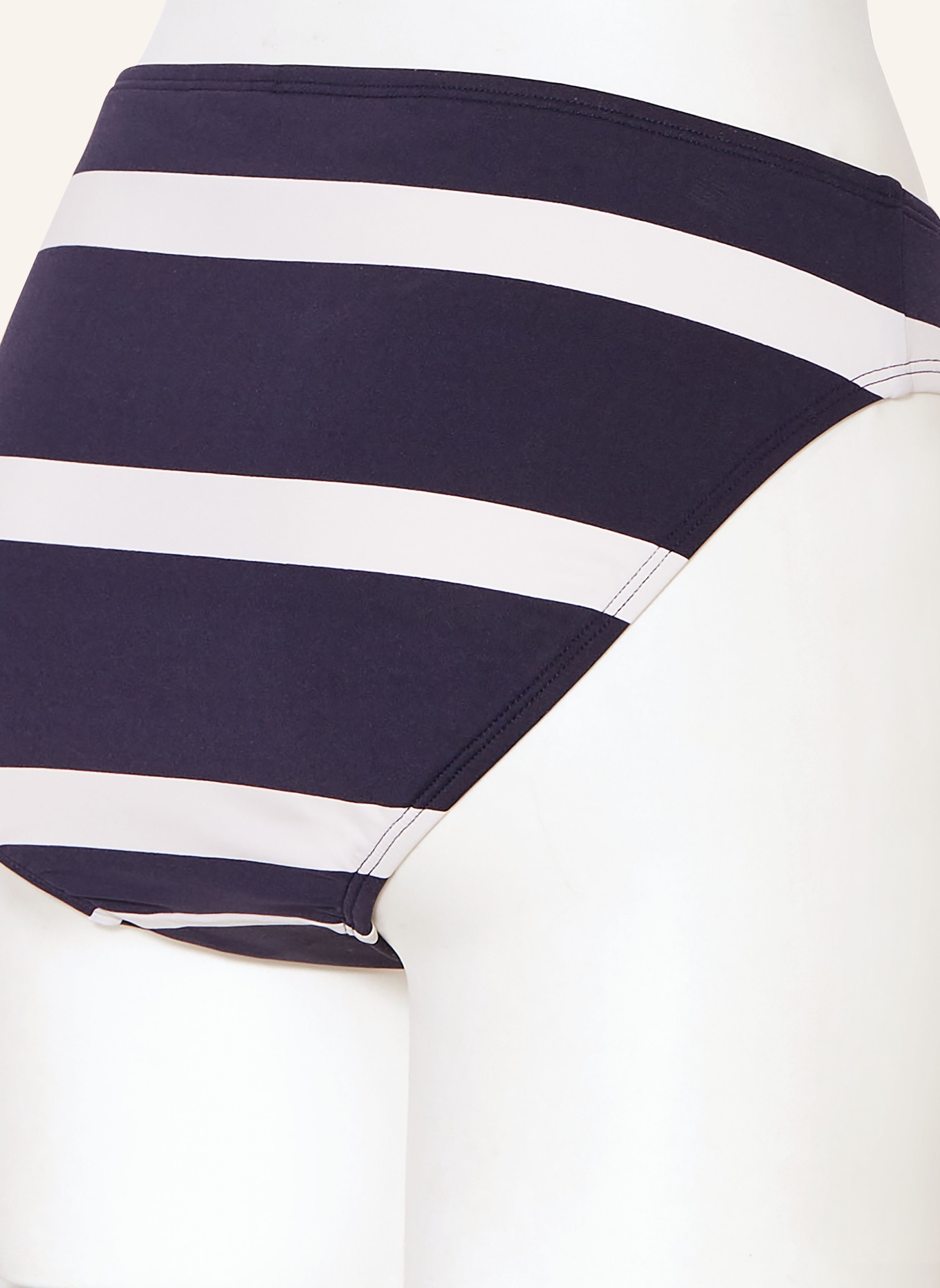 LAUREN RALPH LAUREN Basic bikini bottoms MARINER STRIPE, Color: DARK BLUE/ WHITE (Image 4)
