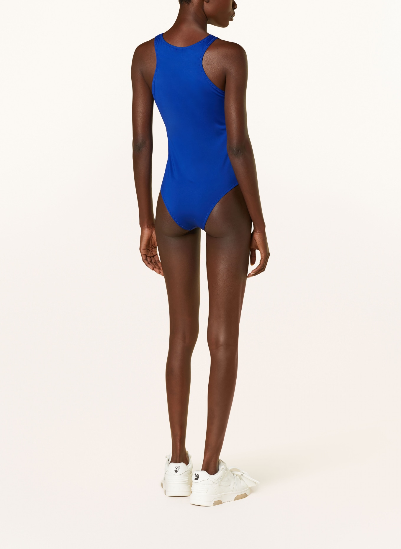Off-White Swimsuit, Color: BLUE (Image 3)