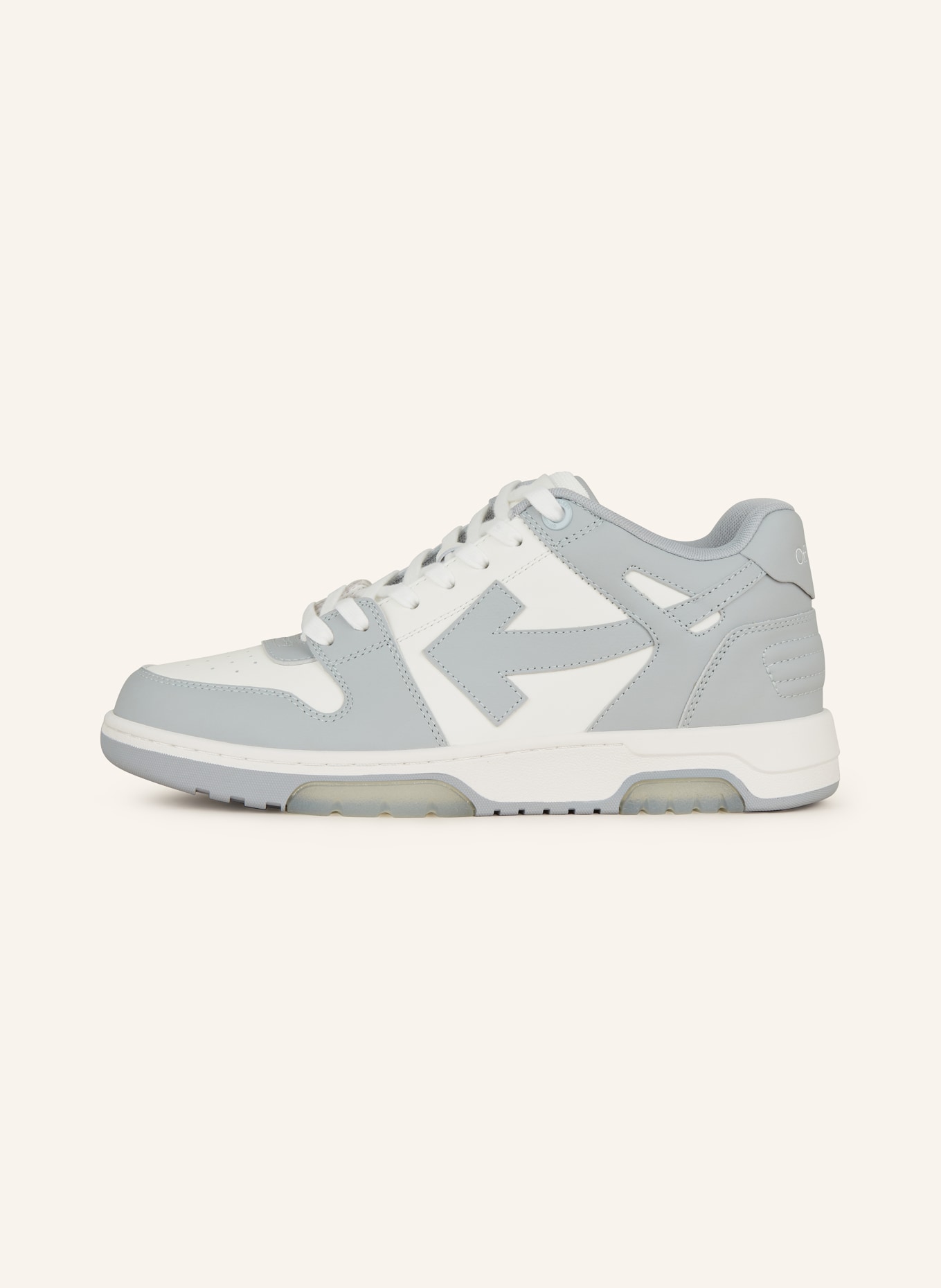 Off-White Sneakers OUT OF OFFICE, Color: WHITE/ GRAY (Image 4)