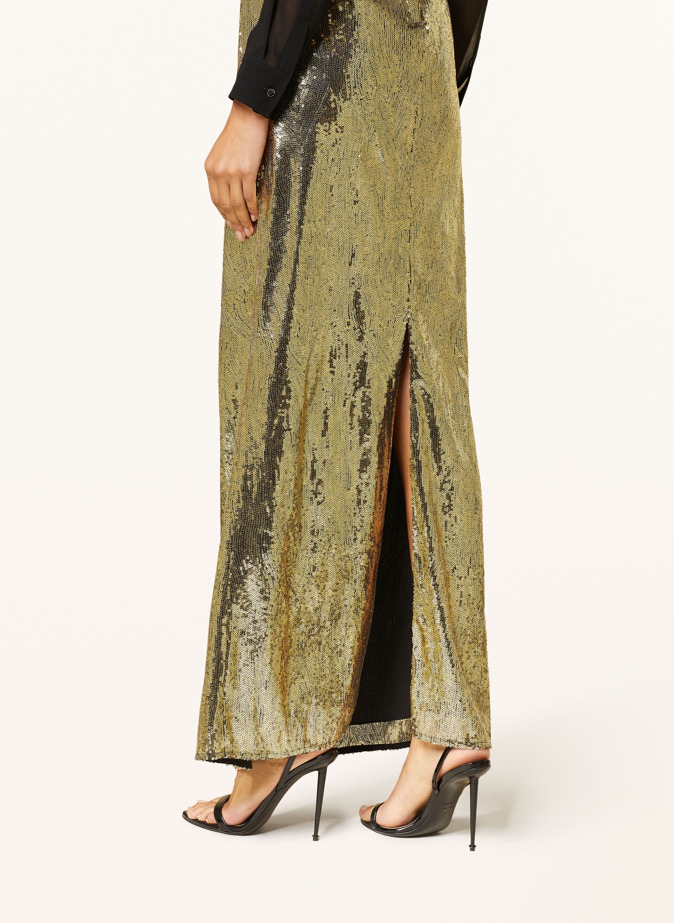 DOLCE & GABBANA Skirt with sequins, Color: GOLD (Image 4)
