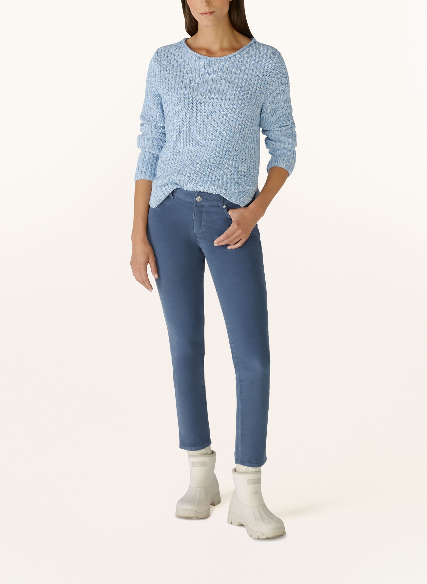 oui Sweater, Color: LIGHT BLUE (Image 2)