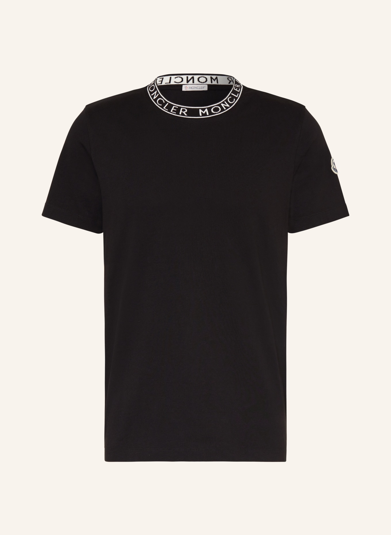 MONCLER T-shirt, Color: BLACK (Image 1)