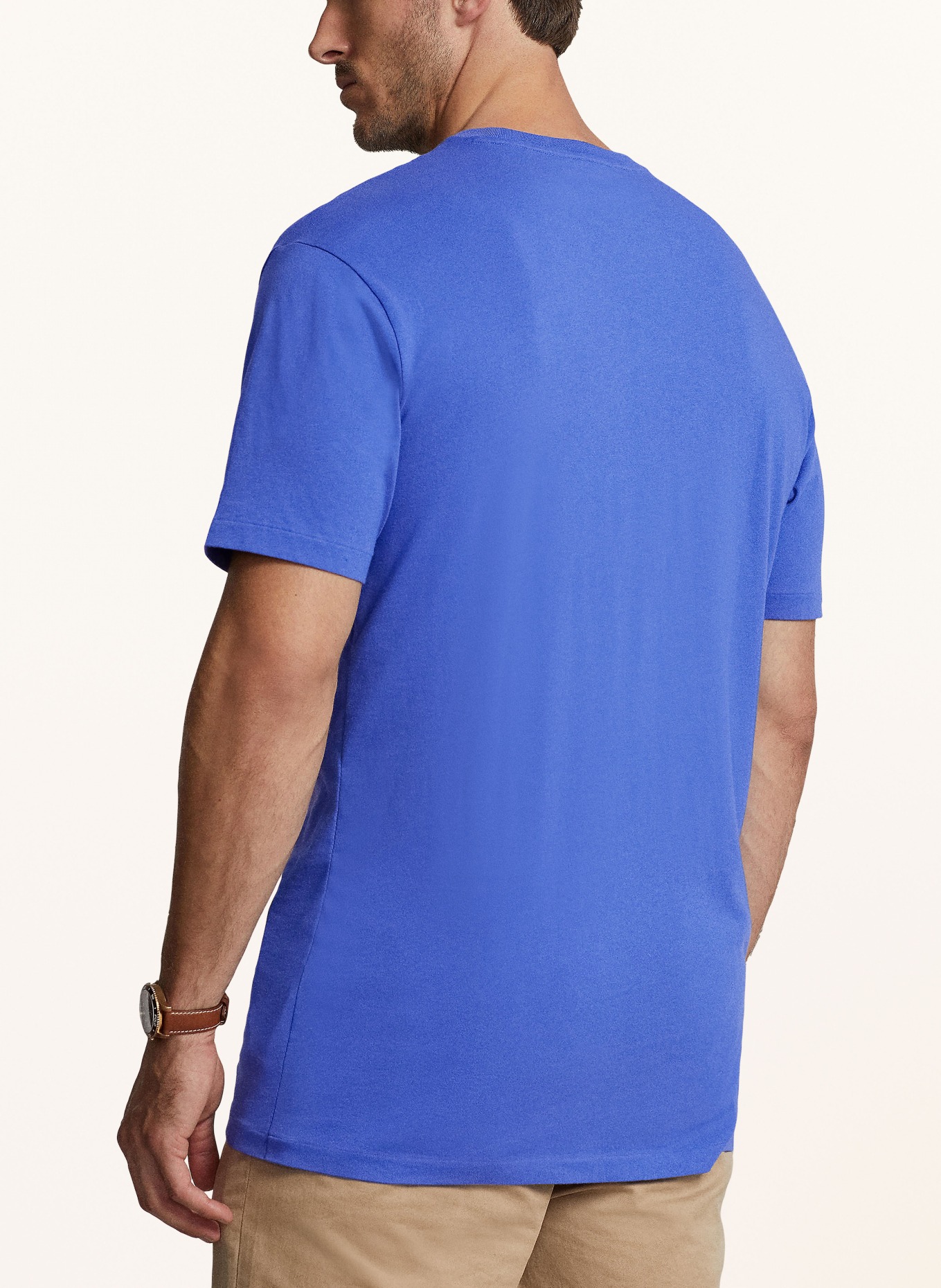 POLO RALPH LAUREN Big & Tall T-shirt, Kolor: NIEBIESKI (Obrazek 3)