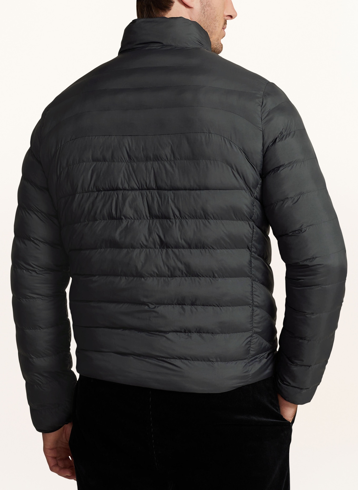 POLO RALPH LAUREN Big & Tall Quilted jacket, Color: BLACK (Image 3)