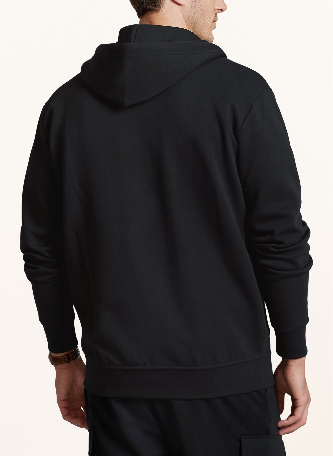 POLO RALPH LAUREN Big & Tall Sweat jacket, Color: BLACK (Image 3)