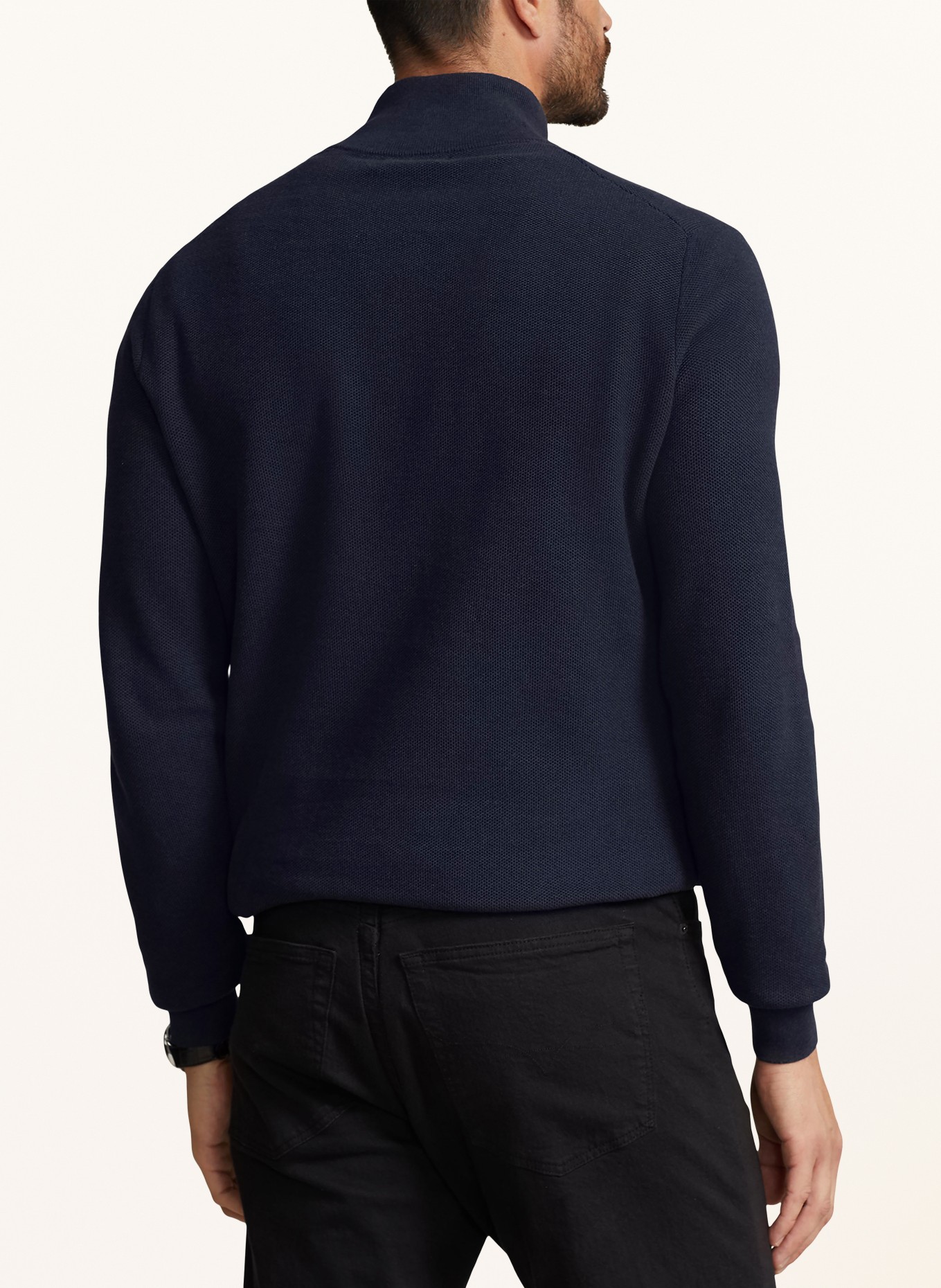POLO RALPH LAUREN Big & Tall Troyer: DUNKELBLAU
