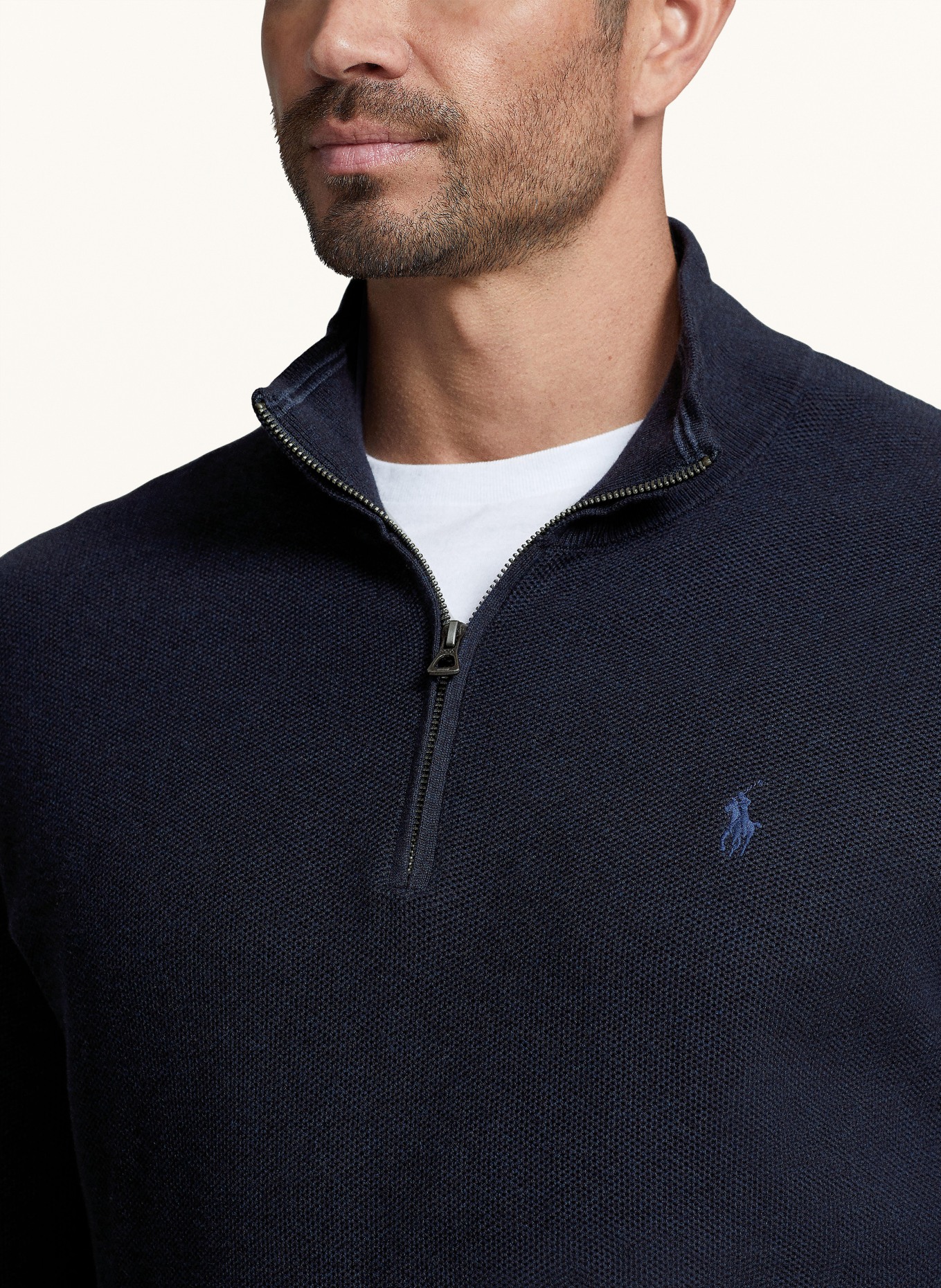 POLO RALPH LAUREN Big & Tall Troyer: DUNKELBLAU