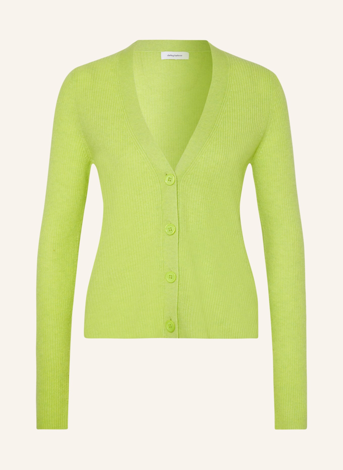 darling harbour Cashmere cardigan, Color: PISTAZIE (Image 1)