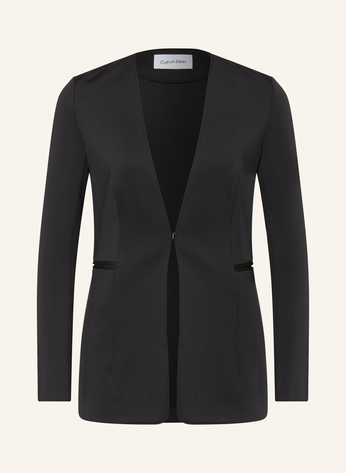 Calvin Klein Jersey blazer, Color: BLACK (Image 1)