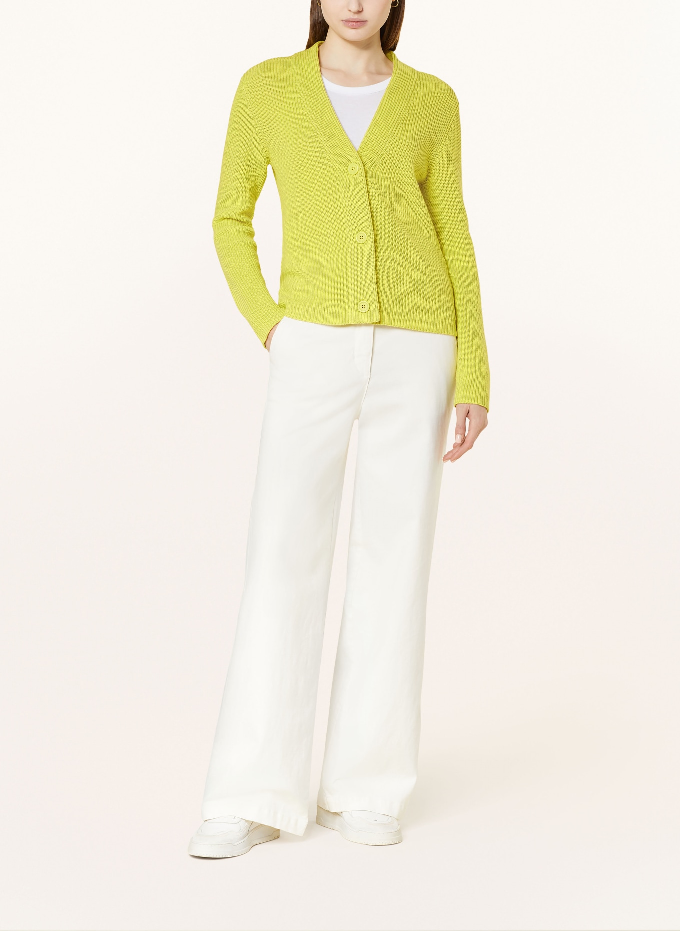 darling harbour Cardigan, Color: YELLOW (Image 2)