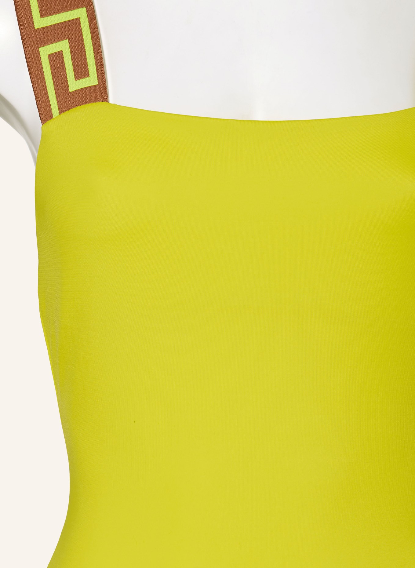 VERSACE Badeanzug, Farbe: GELB/ CAMEL/ NEONGELB (Bild 4)