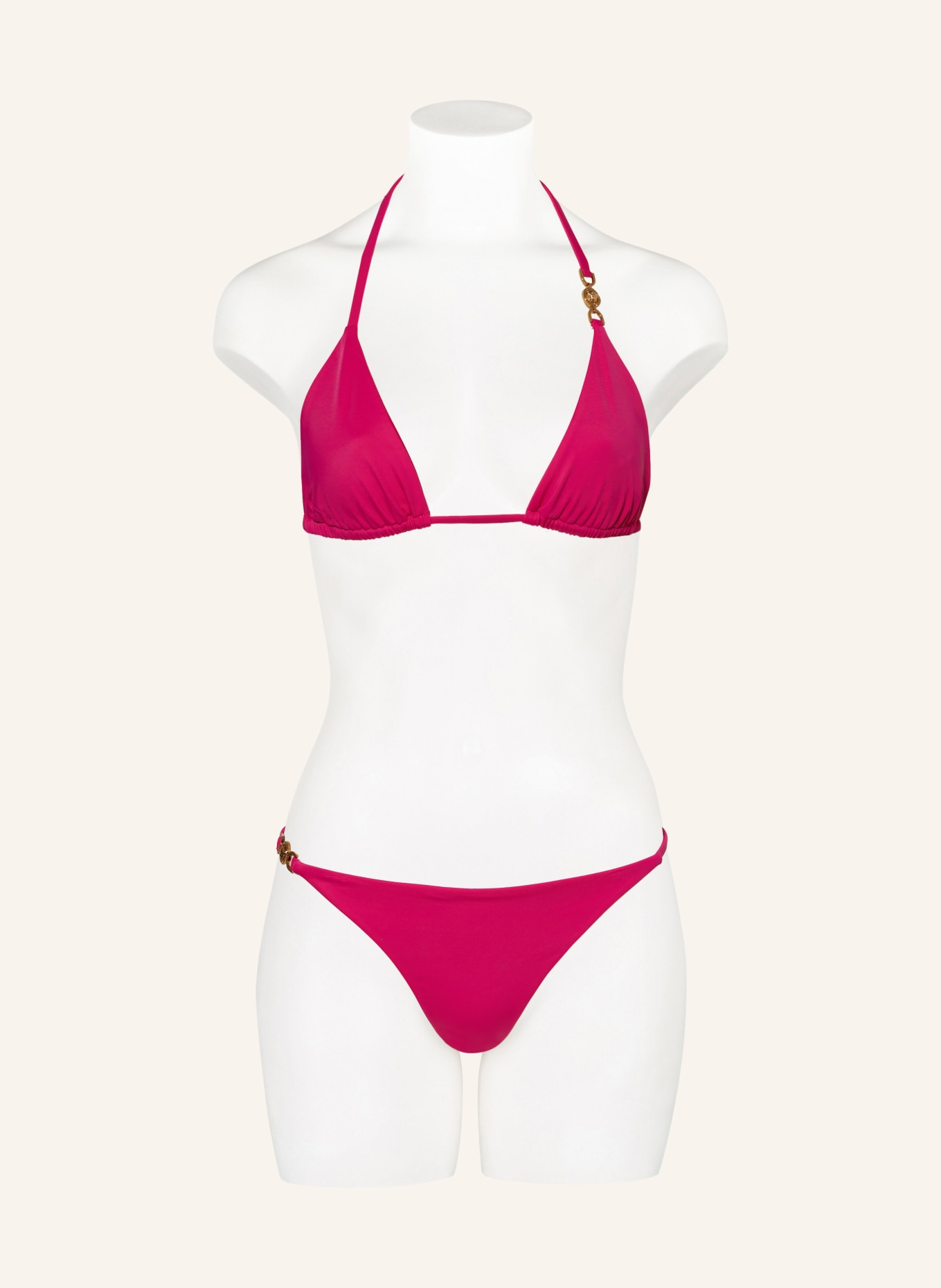 VERSACE Triangle bikini top, Color: PINK (Image 2)