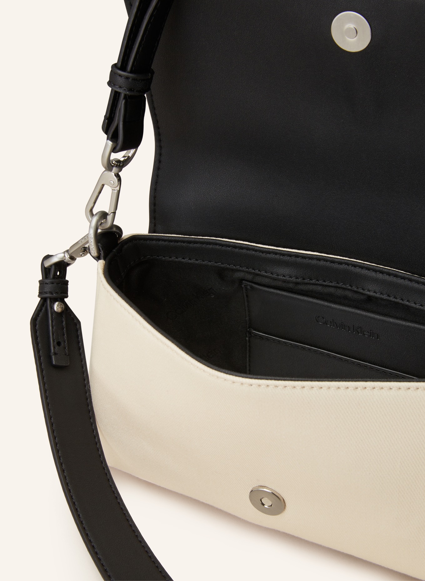 Calvin Klein Shoulder bag, Color: ECRU/ BLACK (Image 3)