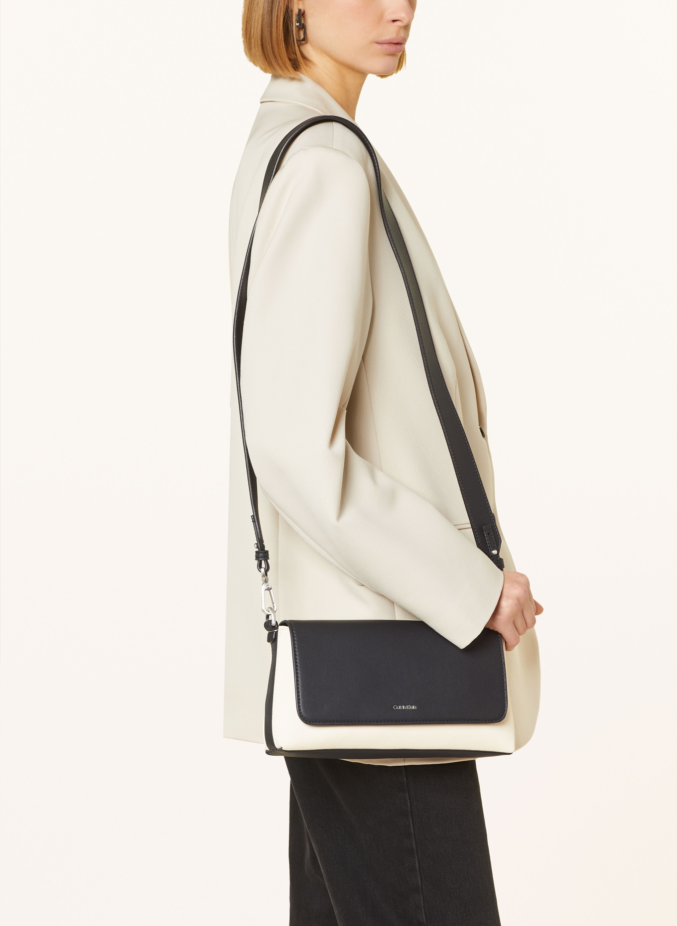 Calvin Klein Shoulder bag, Color: ECRU/ BLACK (Image 4)
