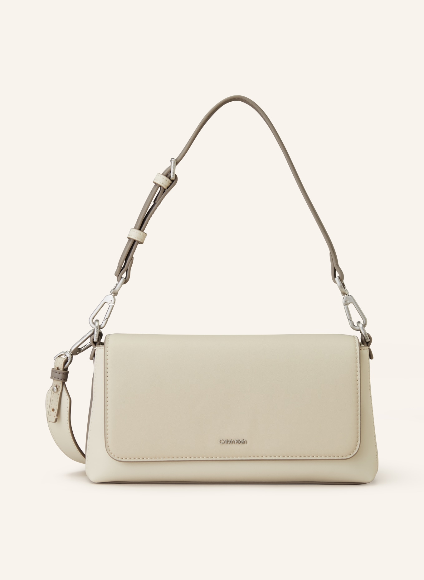 Calvin Klein Schultertasche, Farbe: BEIGE/ TAUPE (Bild 1)