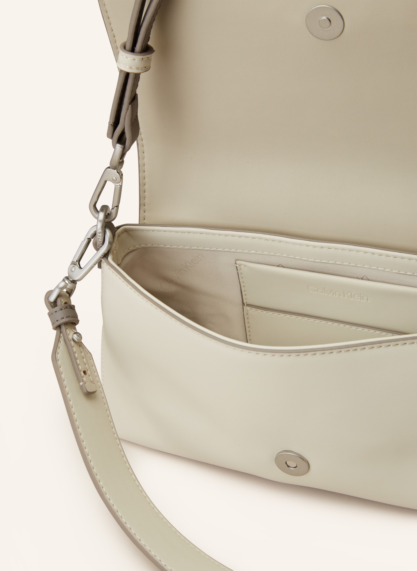 Calvin Klein Schultertasche, Farbe: BEIGE/ TAUPE (Bild 3)