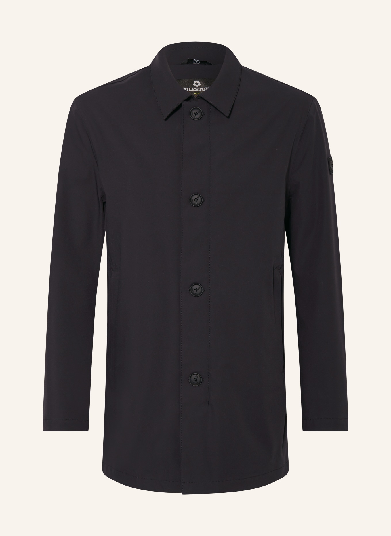 MILESTONE Jacket MSMORGAN, Color: BLACK (Image 1)