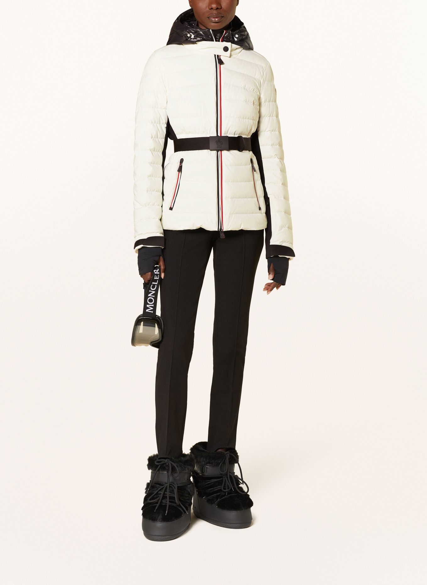 MONCLER GRENOBLE Down ski jacket BRUCHE, Color: WHITE (Image 2)