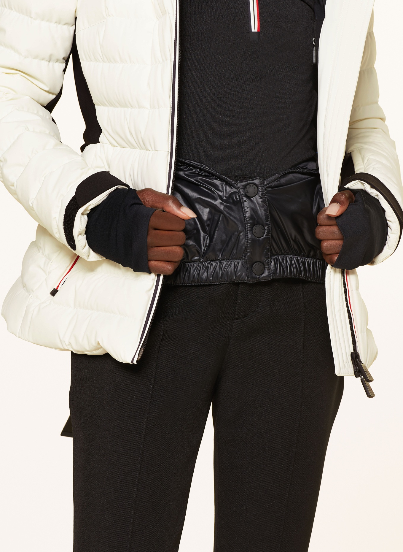 MONCLER GRENOBLE Down ski jacket BRUCHE, Color: WHITE (Image 5)