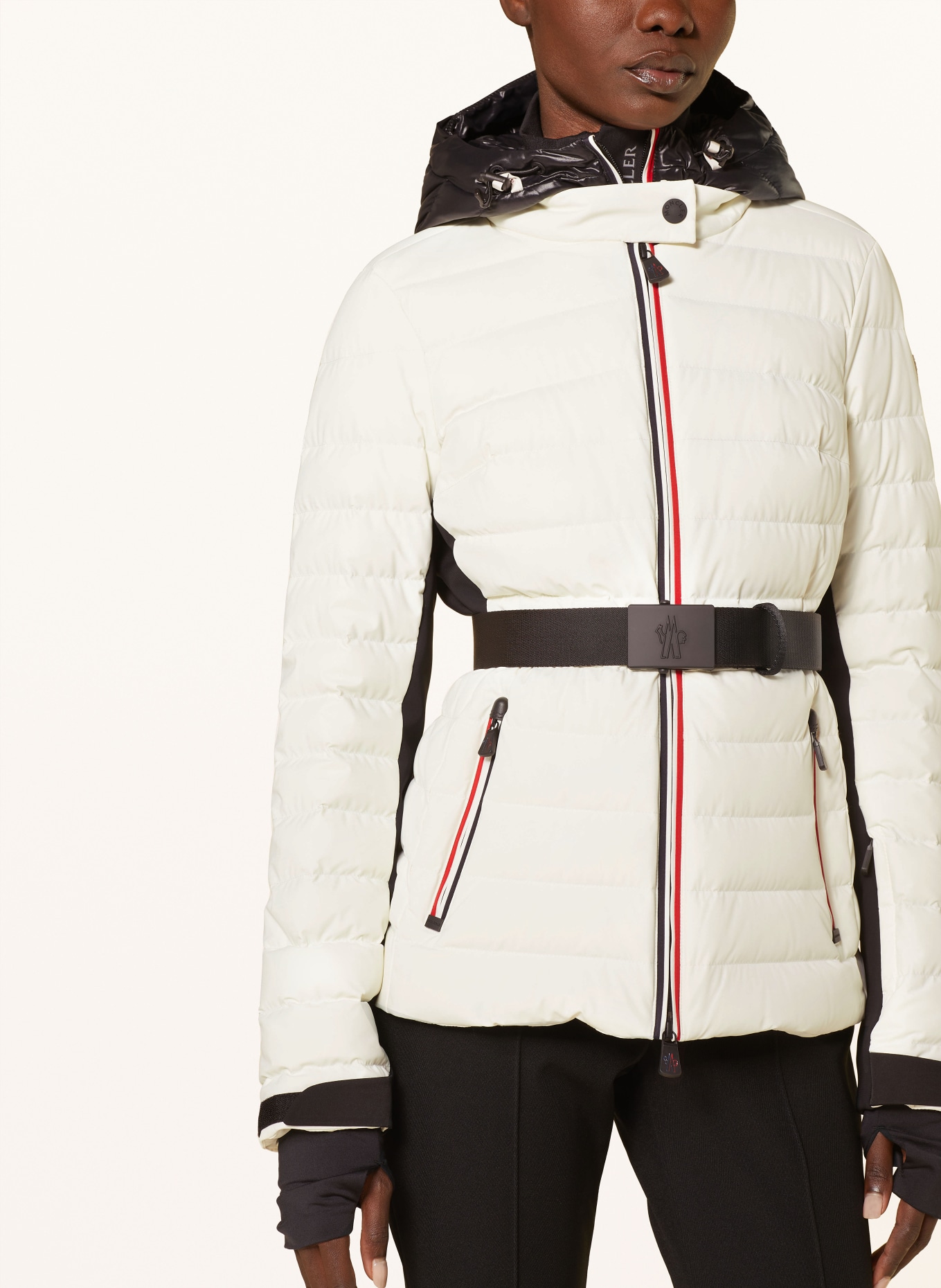 MONCLER GRENOBLE Down ski jacket BRUCHE, Color: WHITE (Image 6)