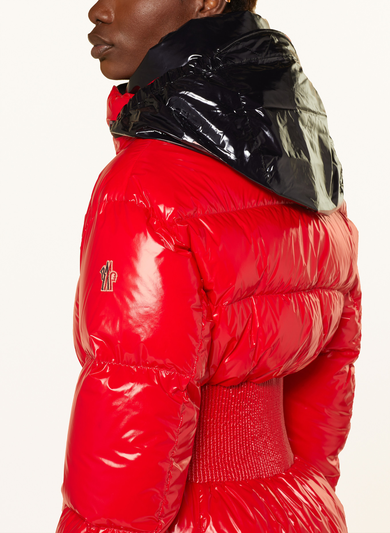 MONCLER GRENOBLE Puchowa kurtka narciarska ROCHERS, Kolor: CZERWONY/ CZARNY (Obrazek 5)