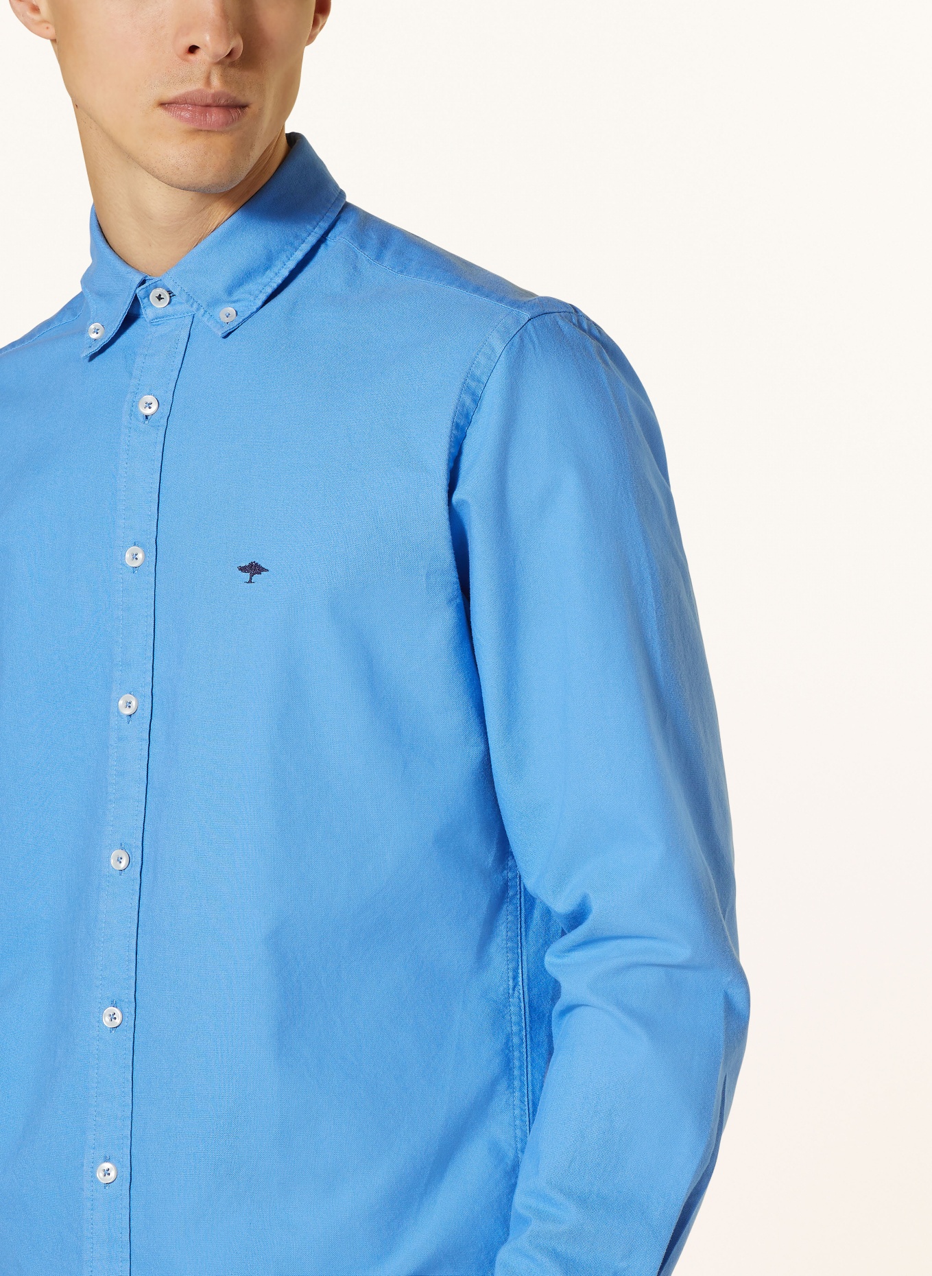 FYNCH-HATTON Shirt regular fit, Color: BLUE (Image 4)