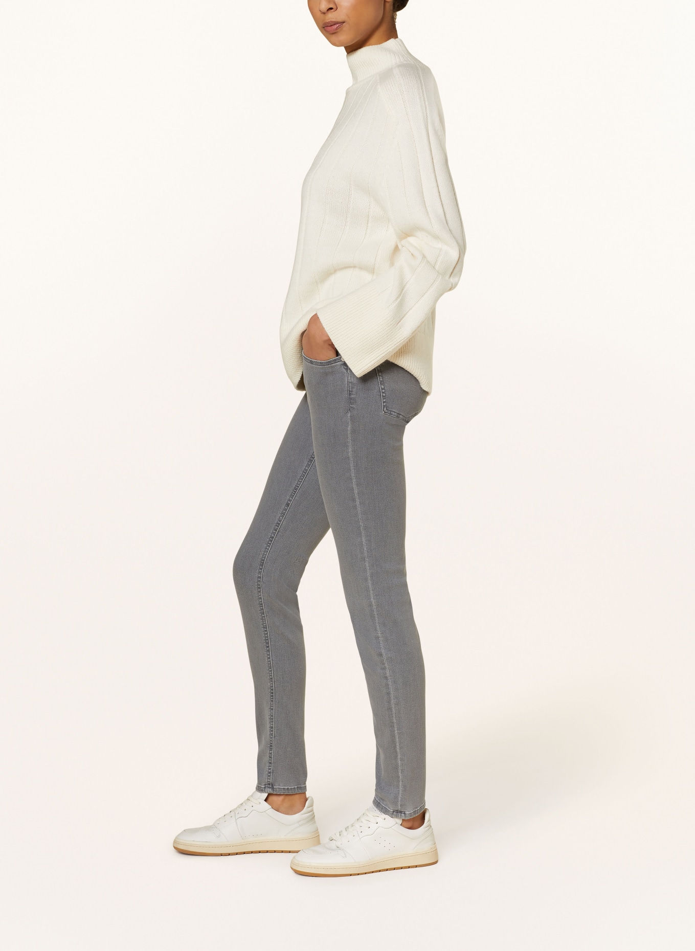 Marc O'Polo DENIM Skinny Jeans, Farbe: P68 multi/vintage mid grey (Bild 4)