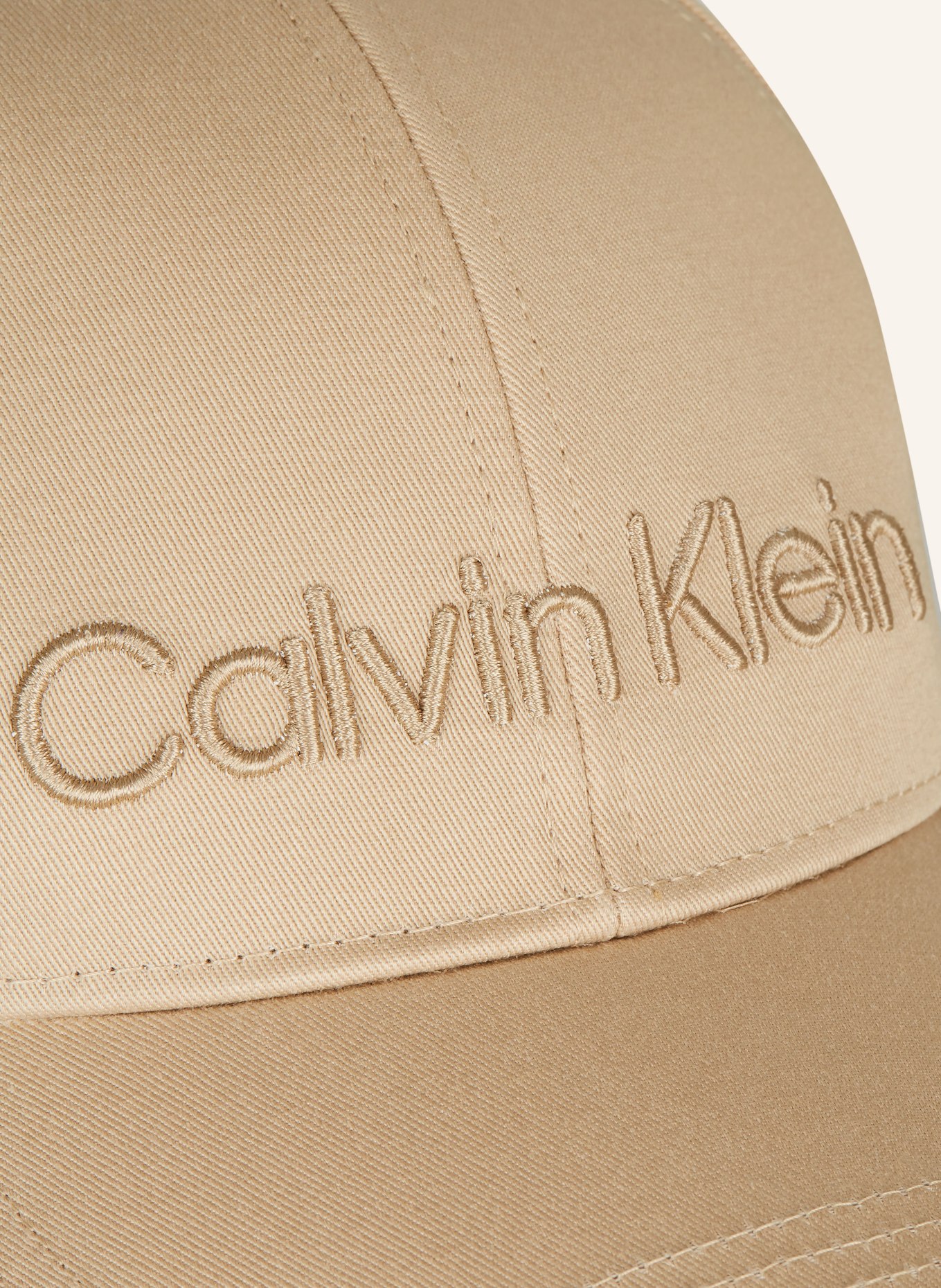 Calvin Klein Kšiltovka, Barva: BÉŽOVÁ (Obrázek 4)