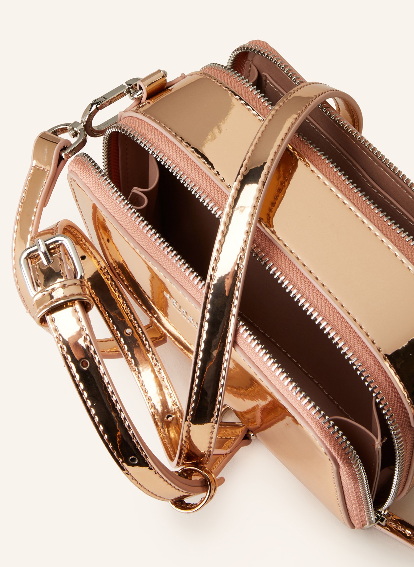 SEIDENFELT Crossbody bag MIRROR, Color: ROSE GOLD (Image 3)