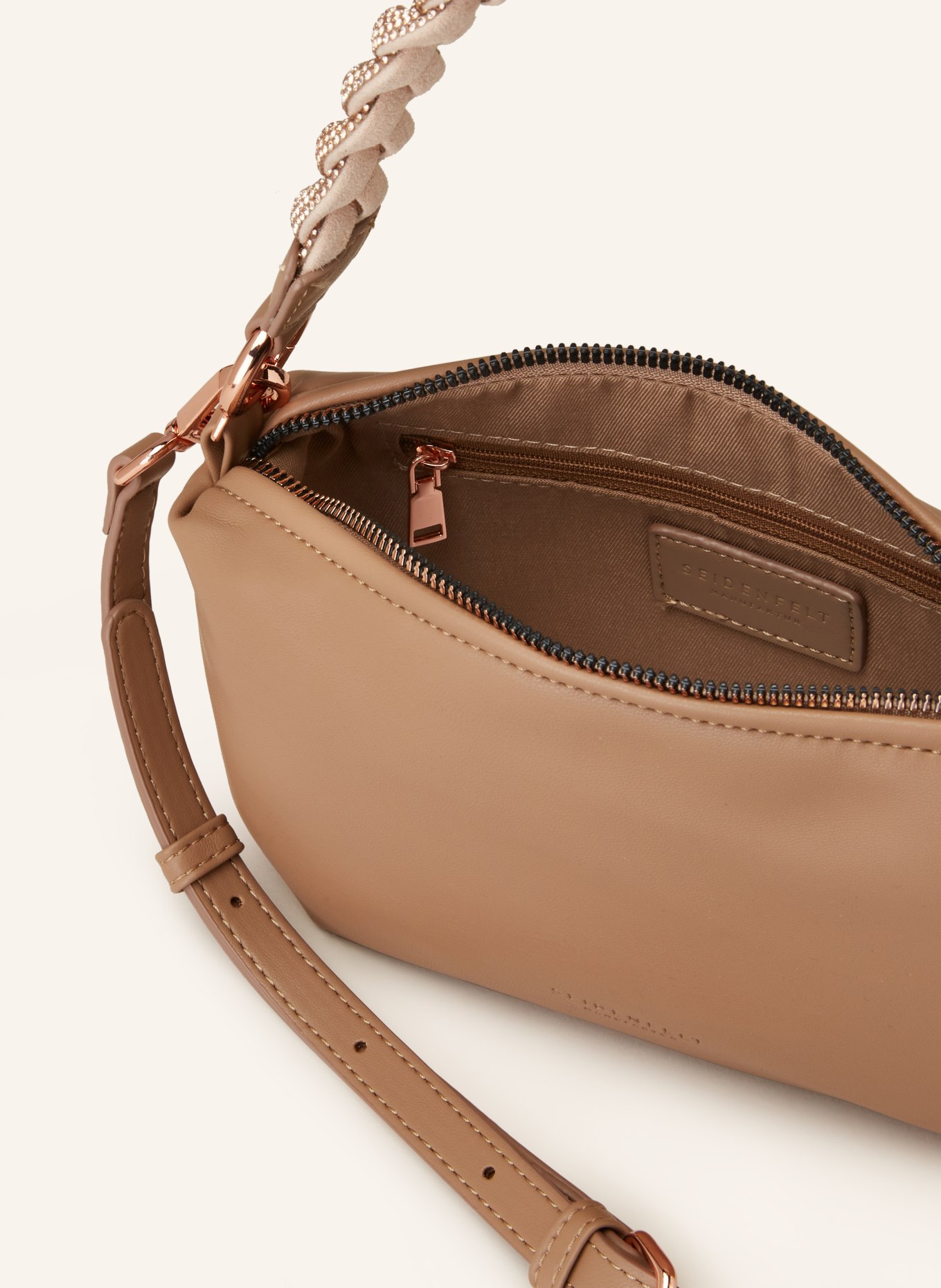 SEIDENFELT Handbag AMINNE, Color: LIGHT BROWN (Image 3)