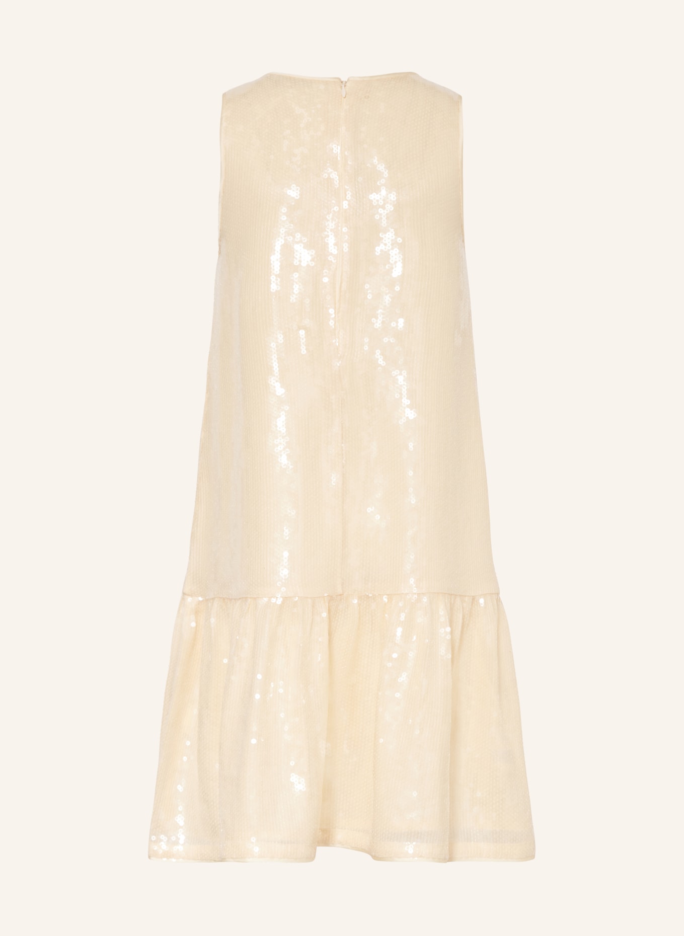 Calvin Klein Kleid mit Pailletten, Farbe: HELLGELB (Bild 2)