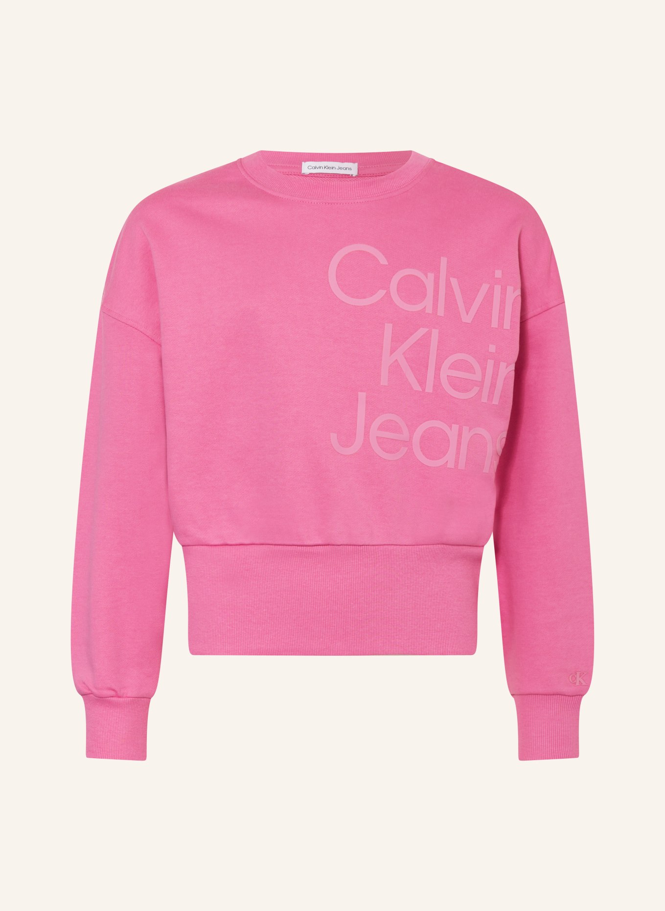 Calvin Klein Bluza nierozpinana, Kolor: MOCNORÓŻOWY (Obrazek 1)