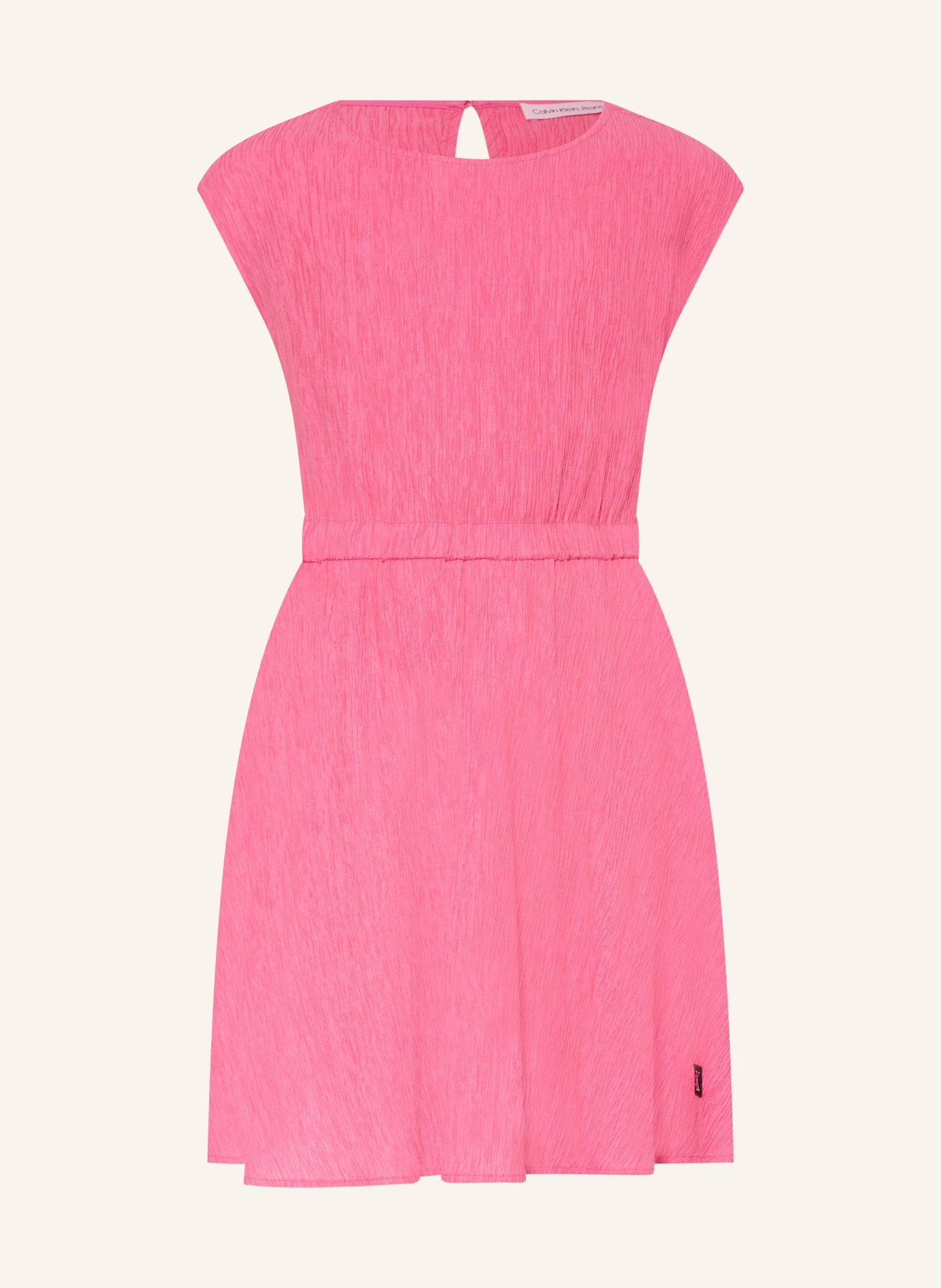 Calvin Klein Šaty s průstřihem, Barva: RŮŽOVÁ (Obrázek 1)